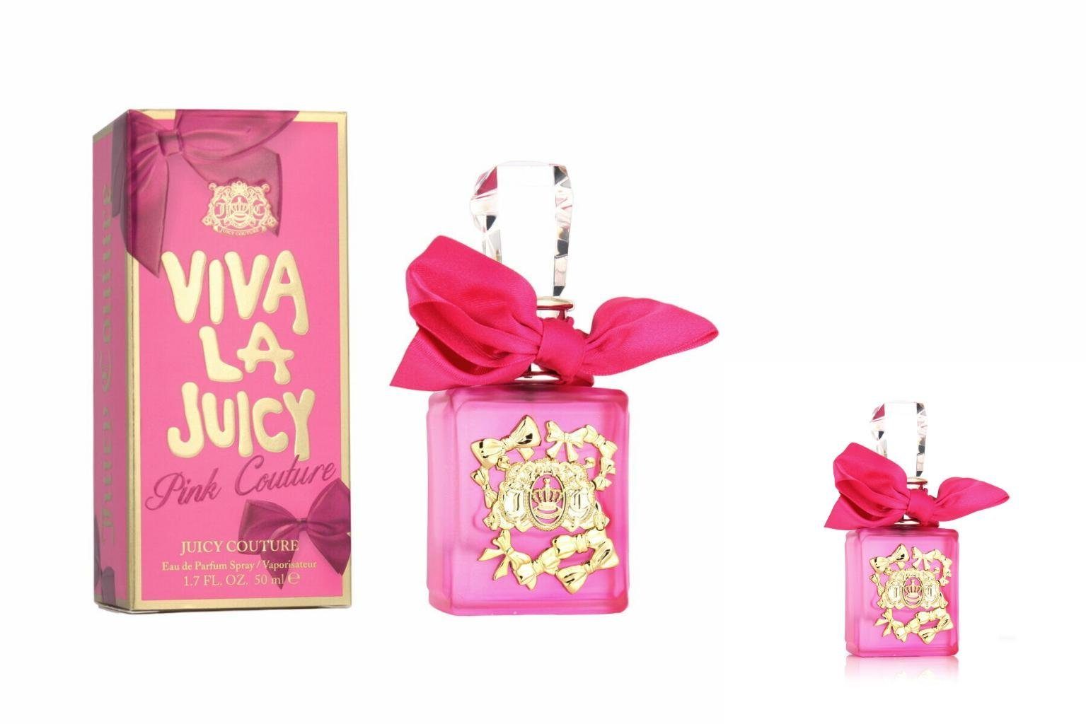 Juicy Couture Eau de Toilette Juicy Couture Eau de Parfum Viva la Juicy Pink Couture 50 ml Damenparf