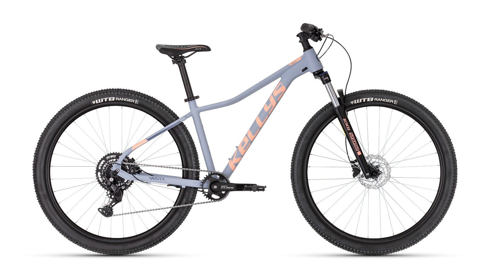 Kellys Mountainbike MTB Hardtail VANITY X70 Misty blue 29" Diamant, 9 Gang Shimano SHIMANO Cues U4000 (direct mount) Schaltwerk