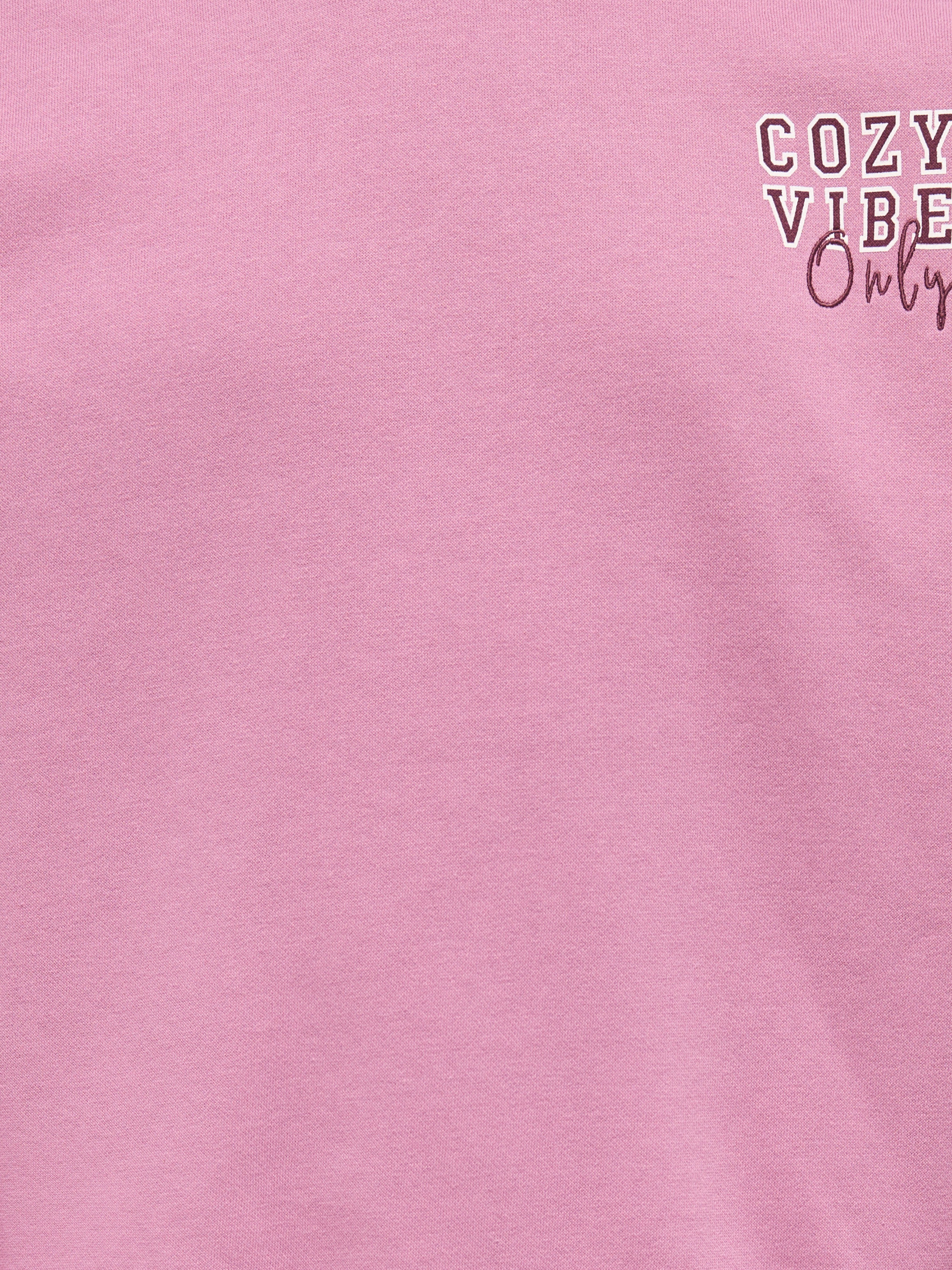 KIDS ONLY Sweatshirt KOGBILA L/S OVZ PRINT O-NECK SWT NOOS Baumwollmischung, oversize