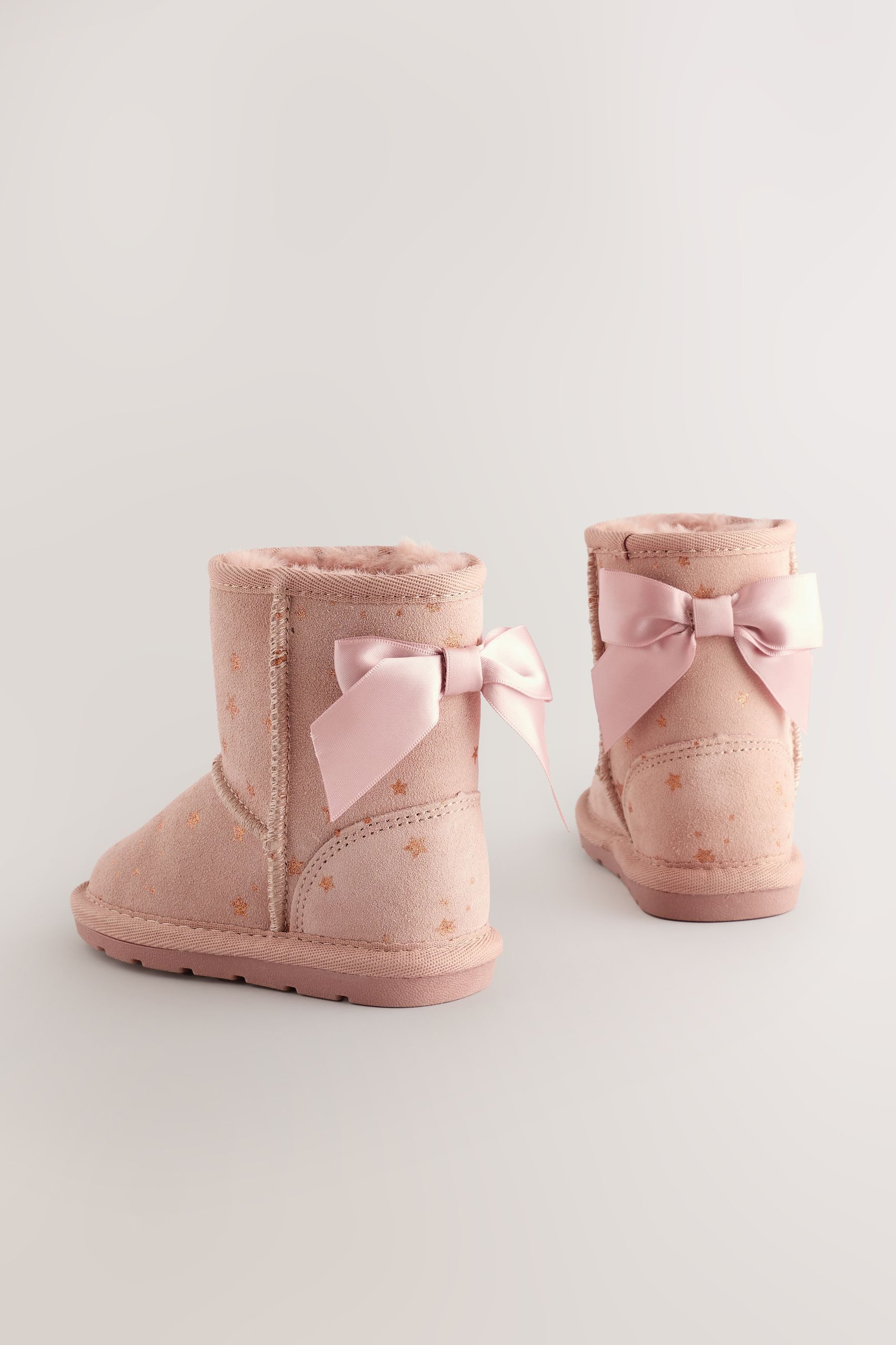 Next Wasserabweisende Schlupfstiefel aus Veloursleder Babystiefel (1-tlg)