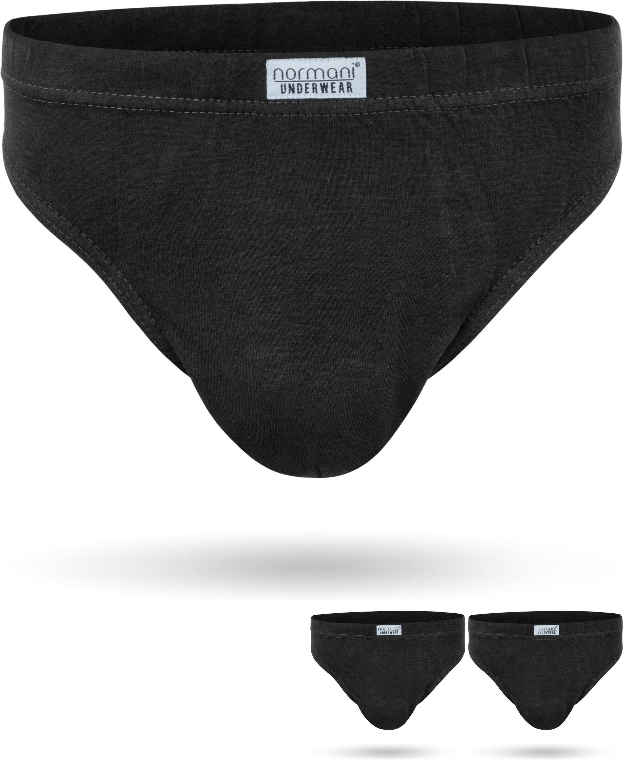 normani Slip 3 Stück Herren Slips aus 100 % Baumwolle Berkeley Herren Unterhose aus 100 % Baumwolle