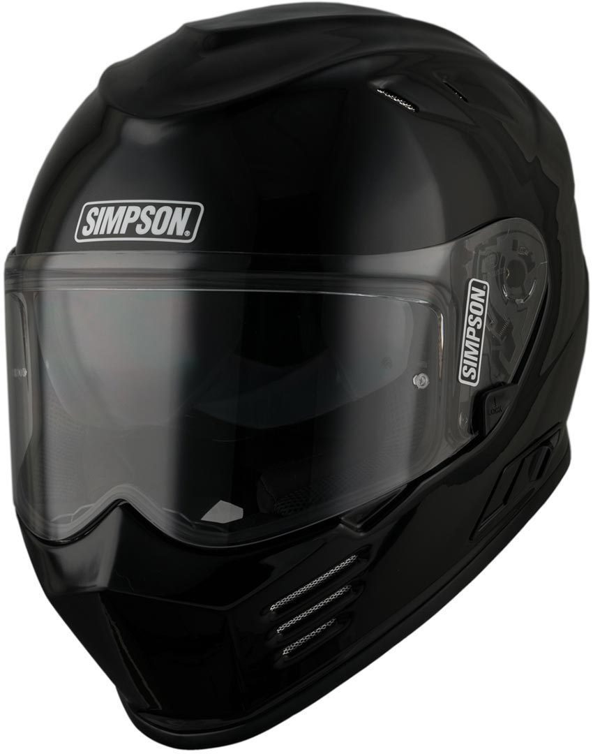 Simpson Motorradhelm Venom Helm, integriertes Sonnenvisier