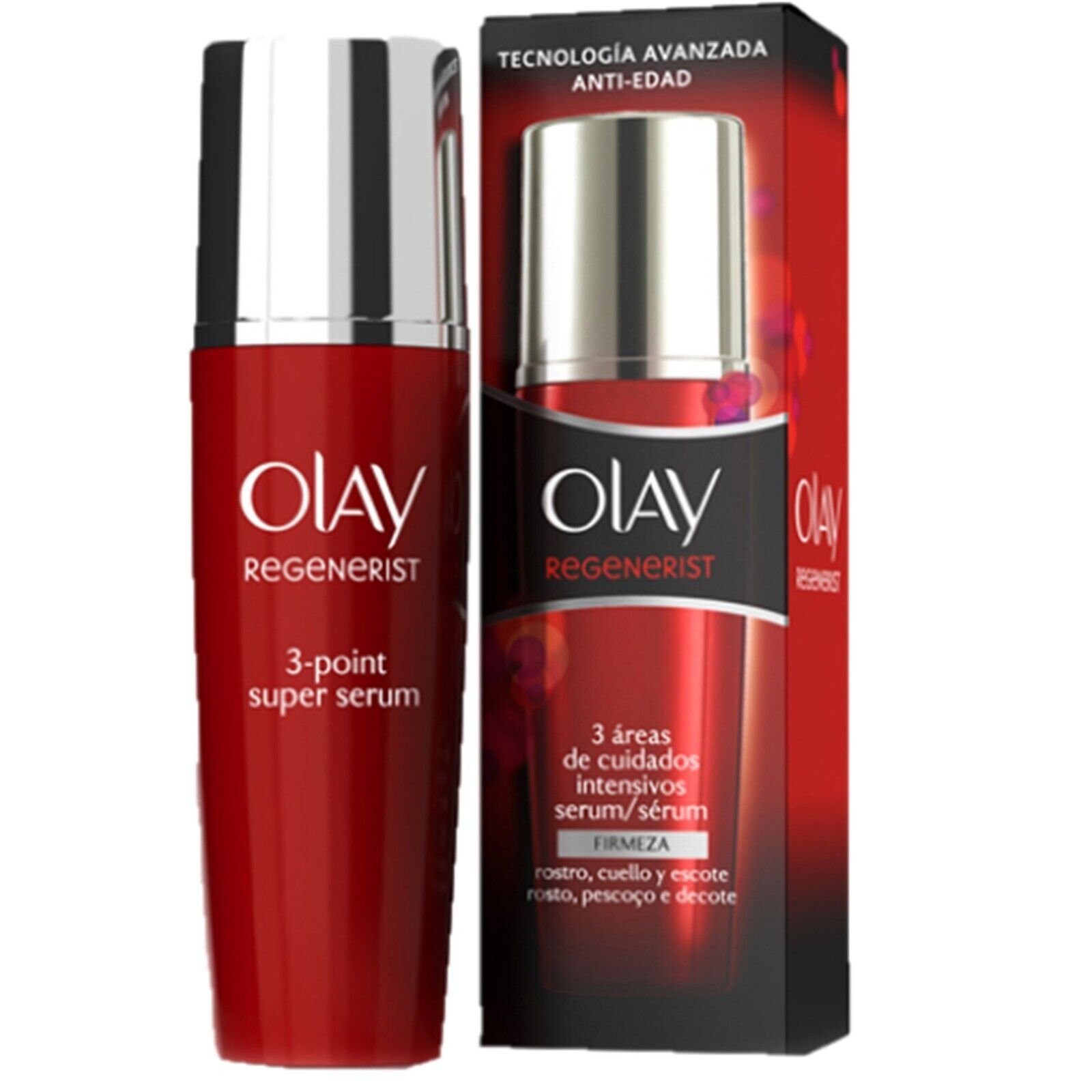 OLAY Nachtserum Regenerist Serum Nachtserum für strahlendes Gesicht 50ml Verbesserungen von feinen Linien und Falten sowie dunklen Flecken und Poren, Pflege Kosmetik Frauen Beauty Feuchtigkeitsspender Feuchtigkeitscreme mehr