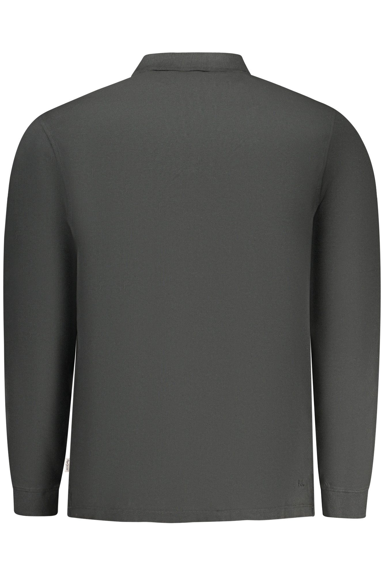 Pepe Jeans Poloshirt Elegantes Herren-Langarm-Poloshirt in Schwarz mit