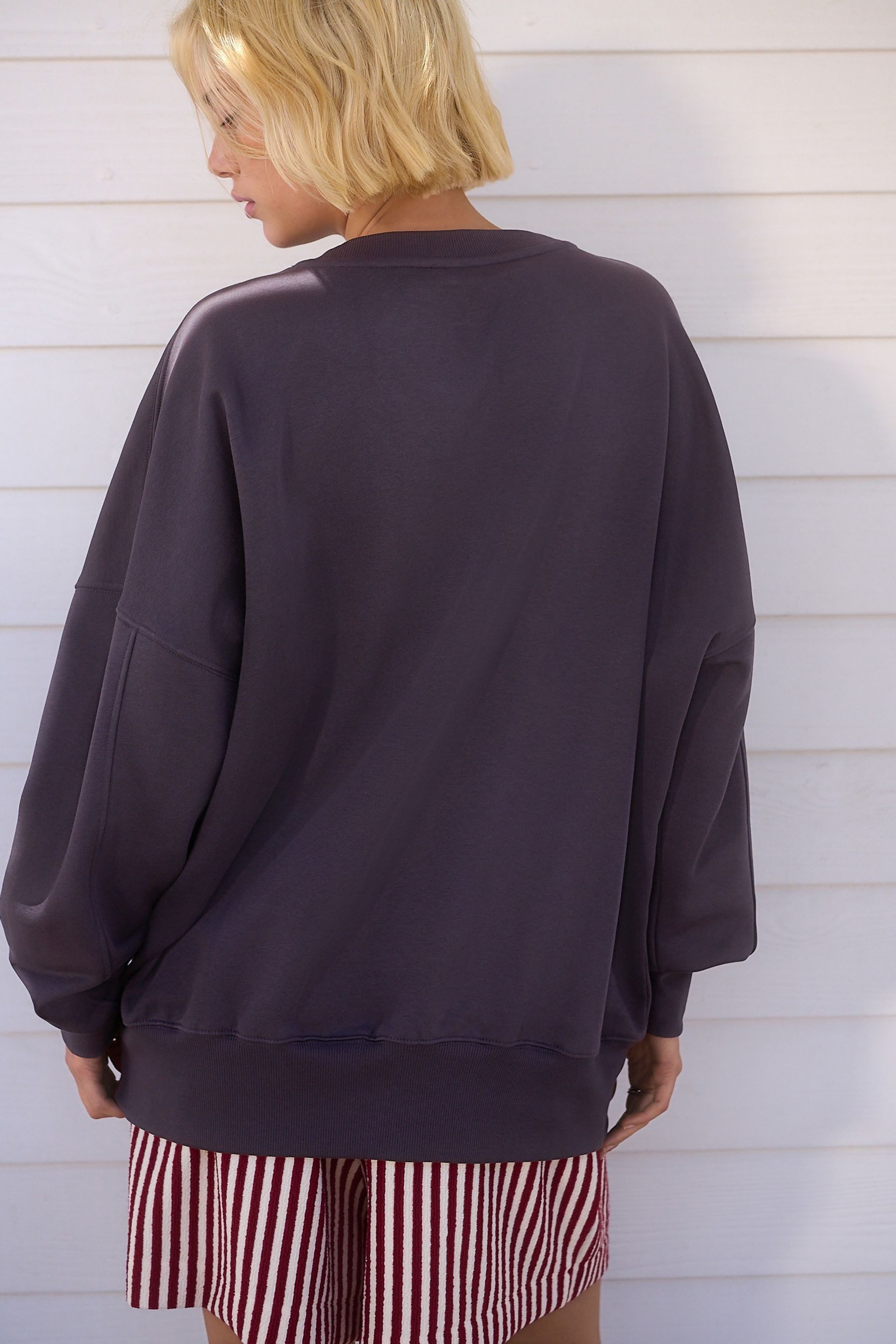 Next Sweater Lizenziertes, gewaschenes Sweatshirt, Cherry günstig online kaufen