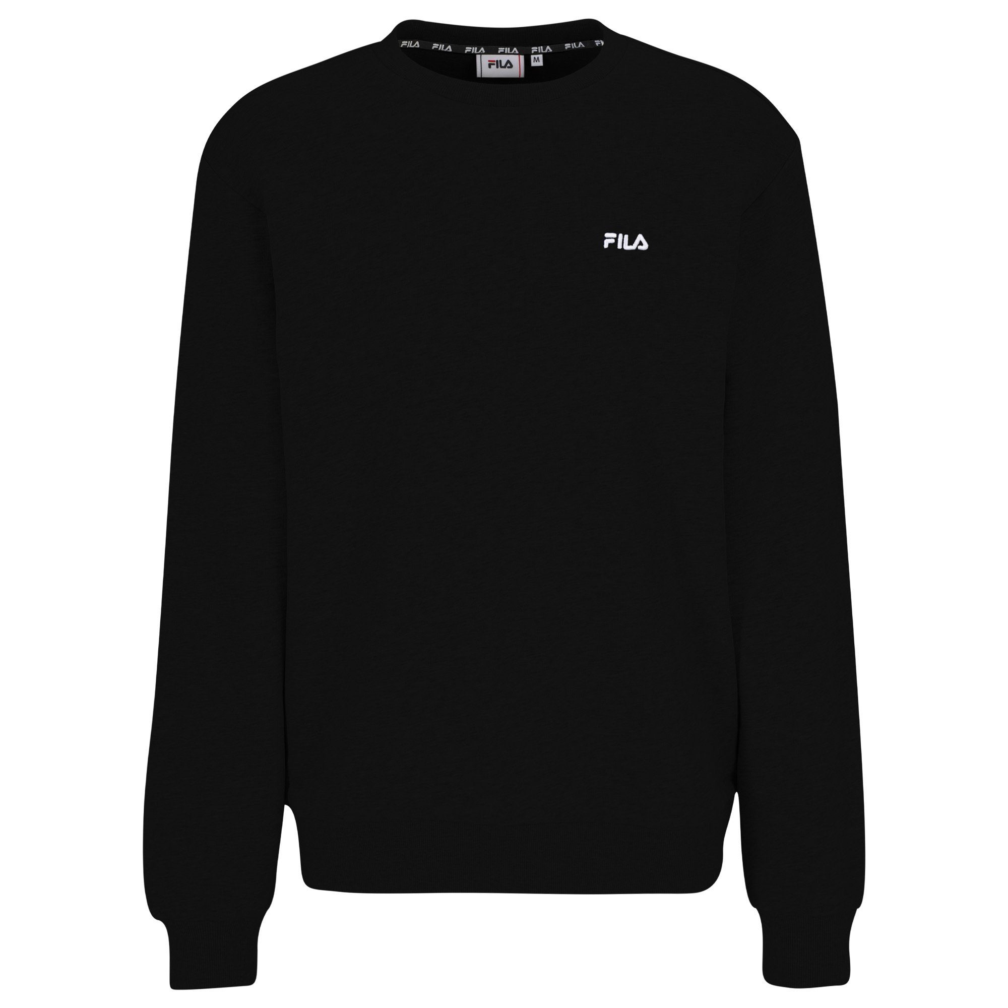 Fila Sweatshirt Herren Sweatshirt crew BRUSTEM - Schwarz sweat, Rundhals