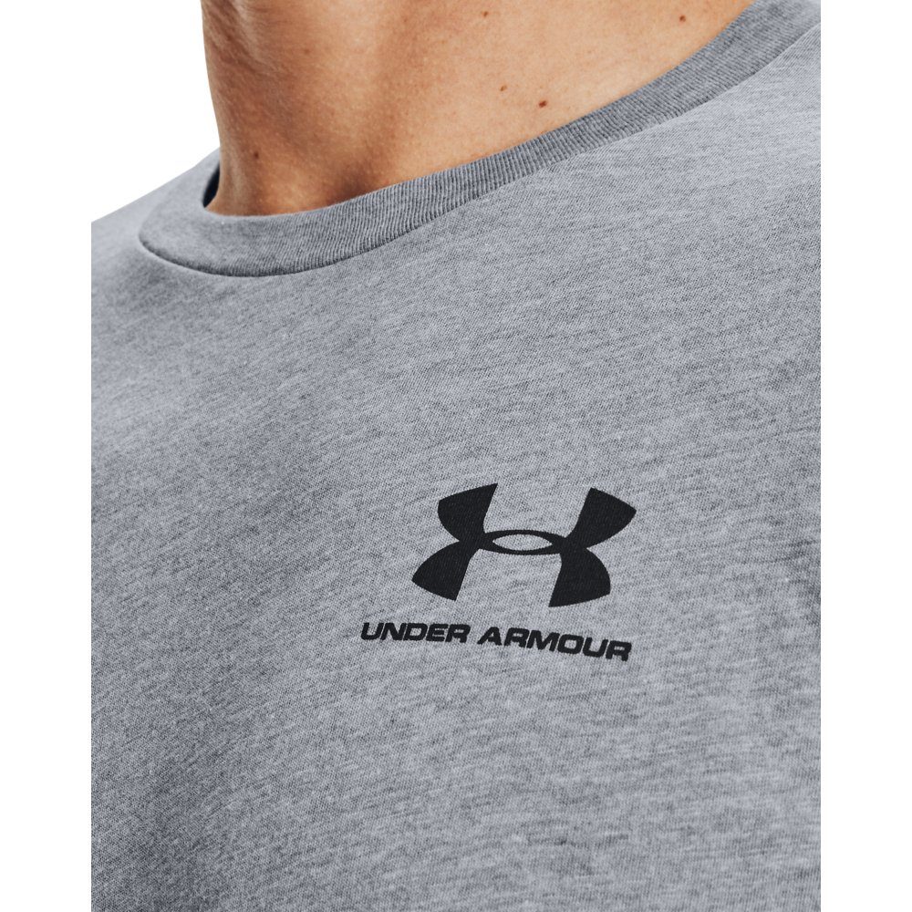 LC T-Shirt SHORT Armour® Under UA SLEEVE SPORTSTYLE grau