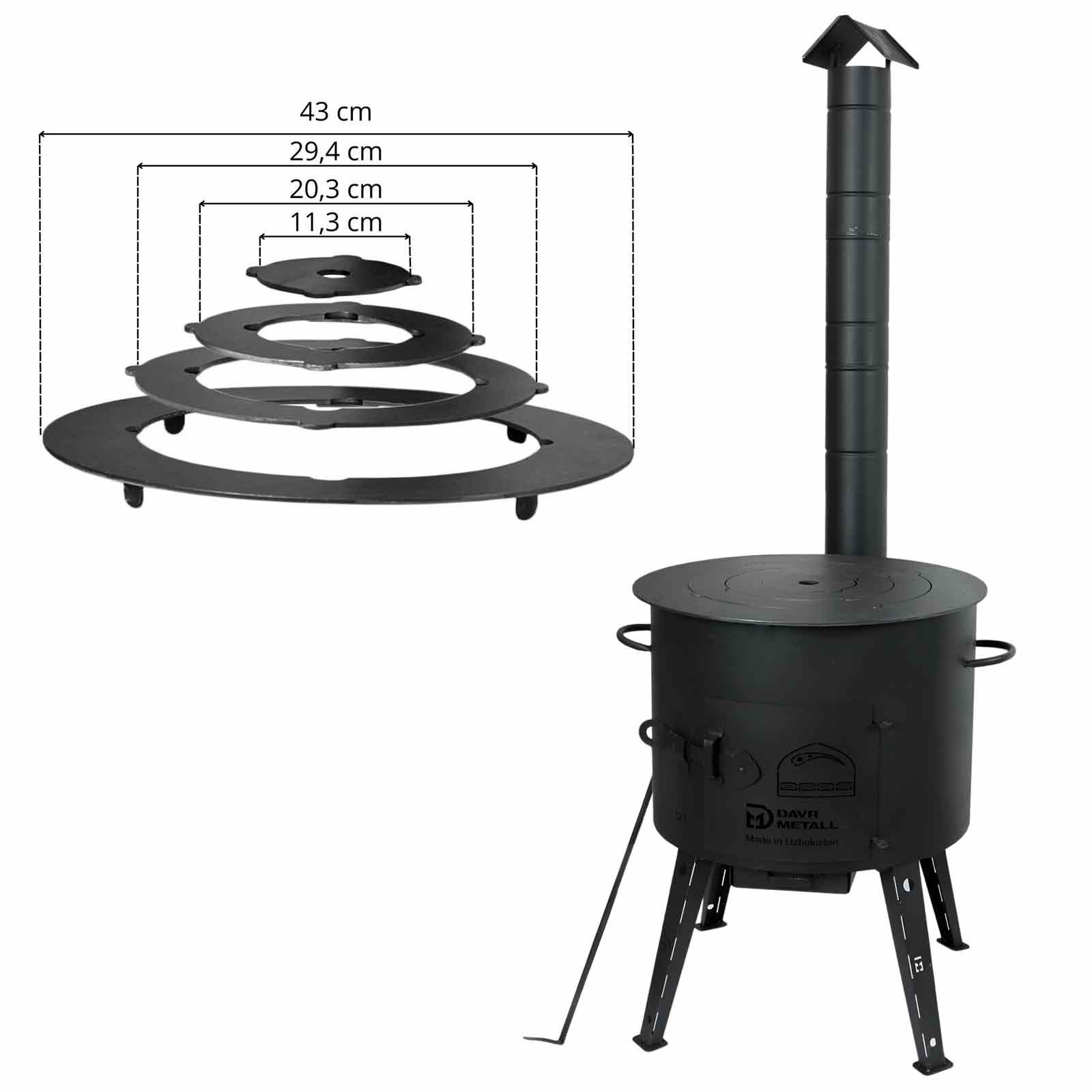 4BIG.fun Feuerstelle Ø40 cm Uchag Utschak günstig online kaufen