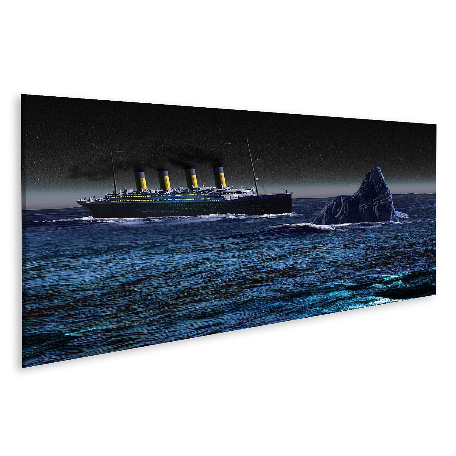 Leinwandbild Bild auf Leinwand Titanic Wandbild Poster Kunstdruck Bilder
