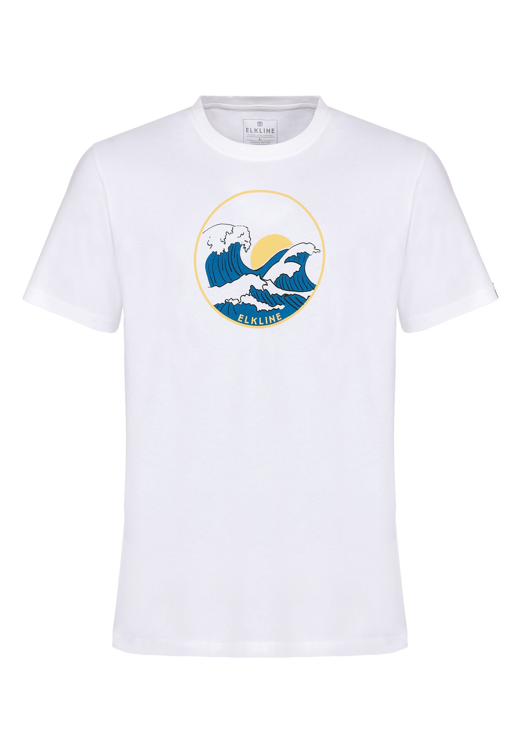 Elkline T-Shirt Wellenreiter Wellen Siebdruck Print