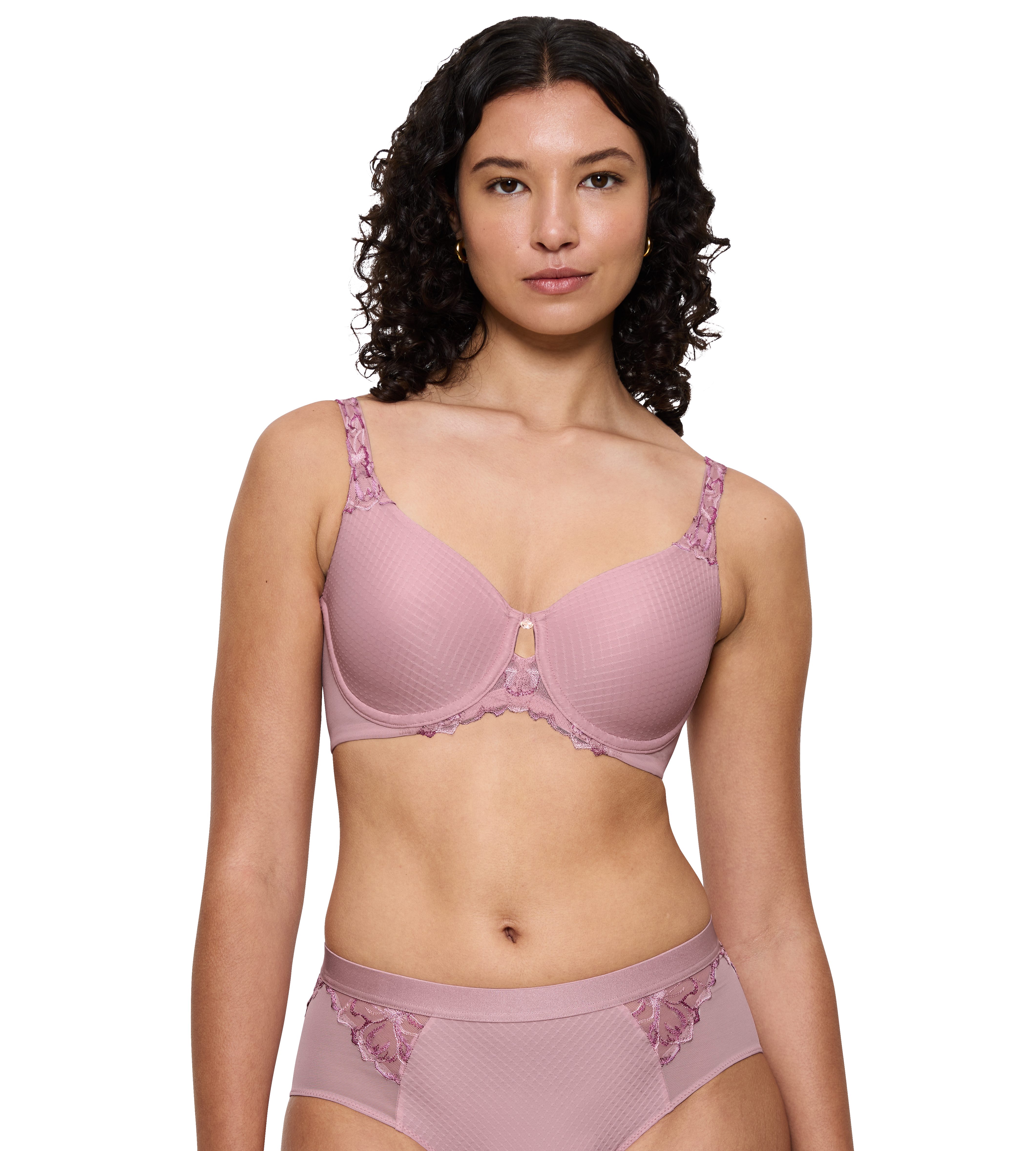 Triumph Minimizer-BH Wild Azalea Florale Spitzendetails, Satin-Jacquard, Träger verstellbar