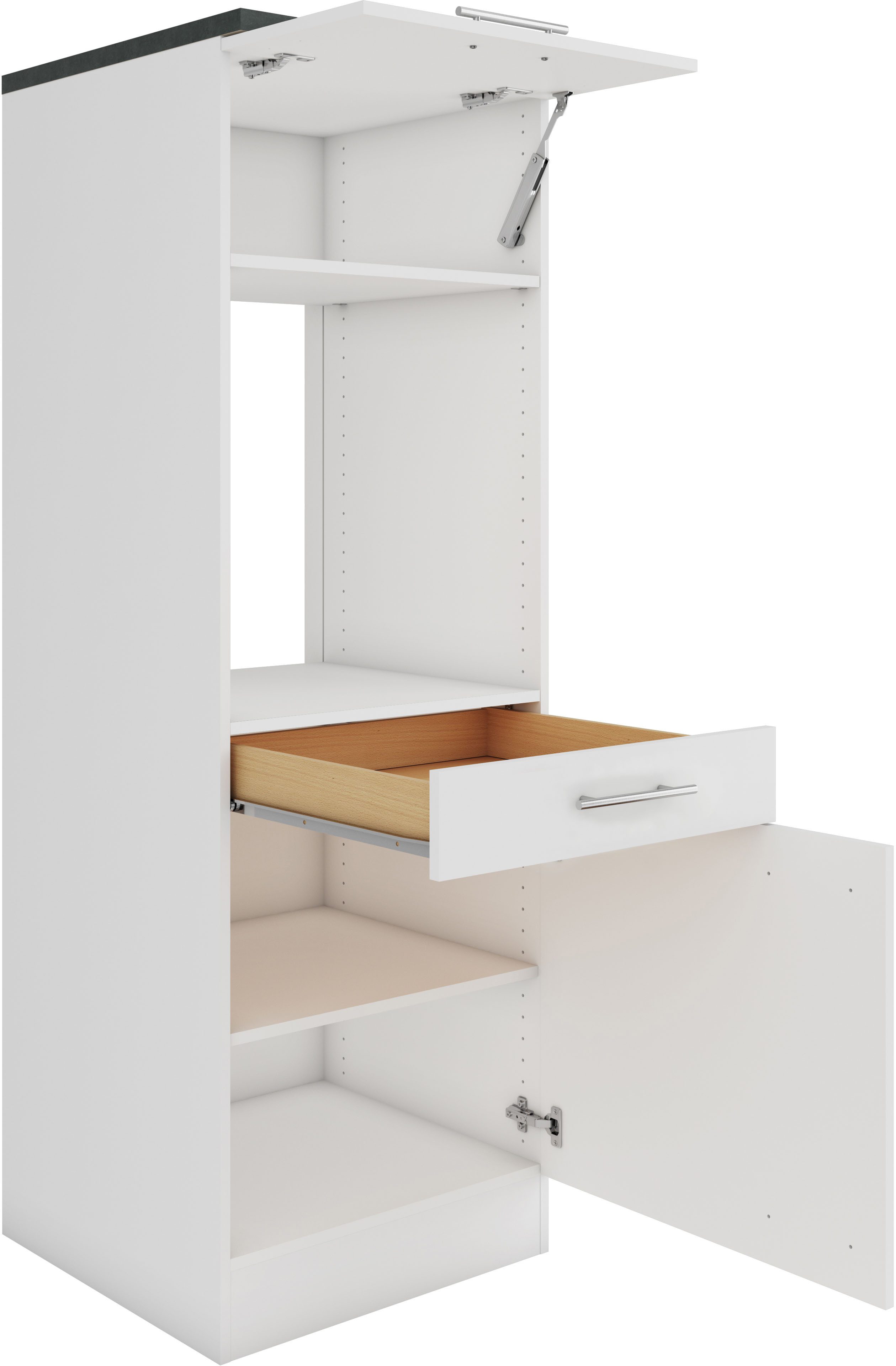 OPTIFIT Midischrank Bella Breite 60 cm, Nischenmaße B/T/H 56,7/55,5/59,2 cm