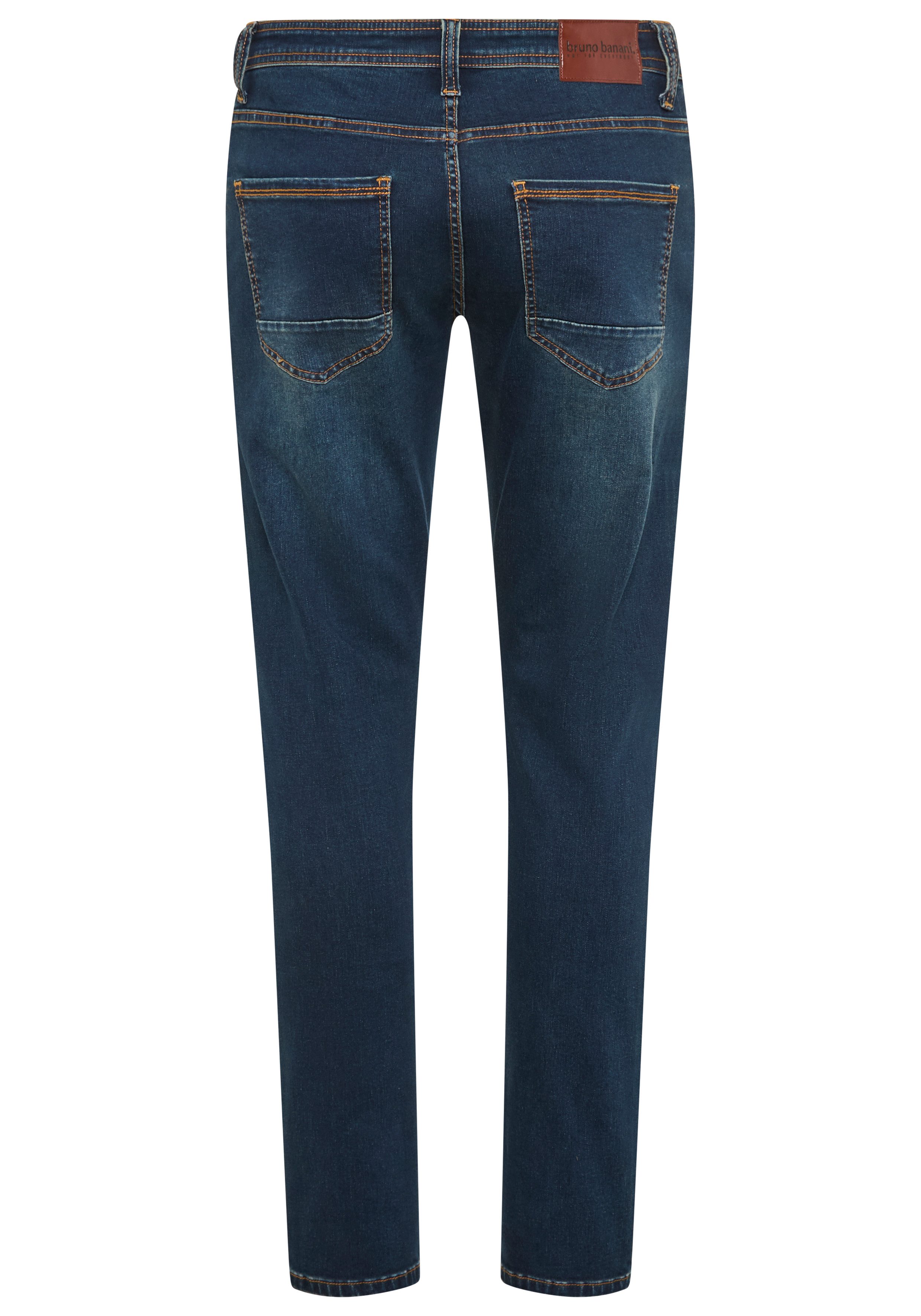 Bruno Banani Slim-fit-Jeans Grady schmale Beinweite, niedrige Leibhöhe, figurbetonte Silhouette