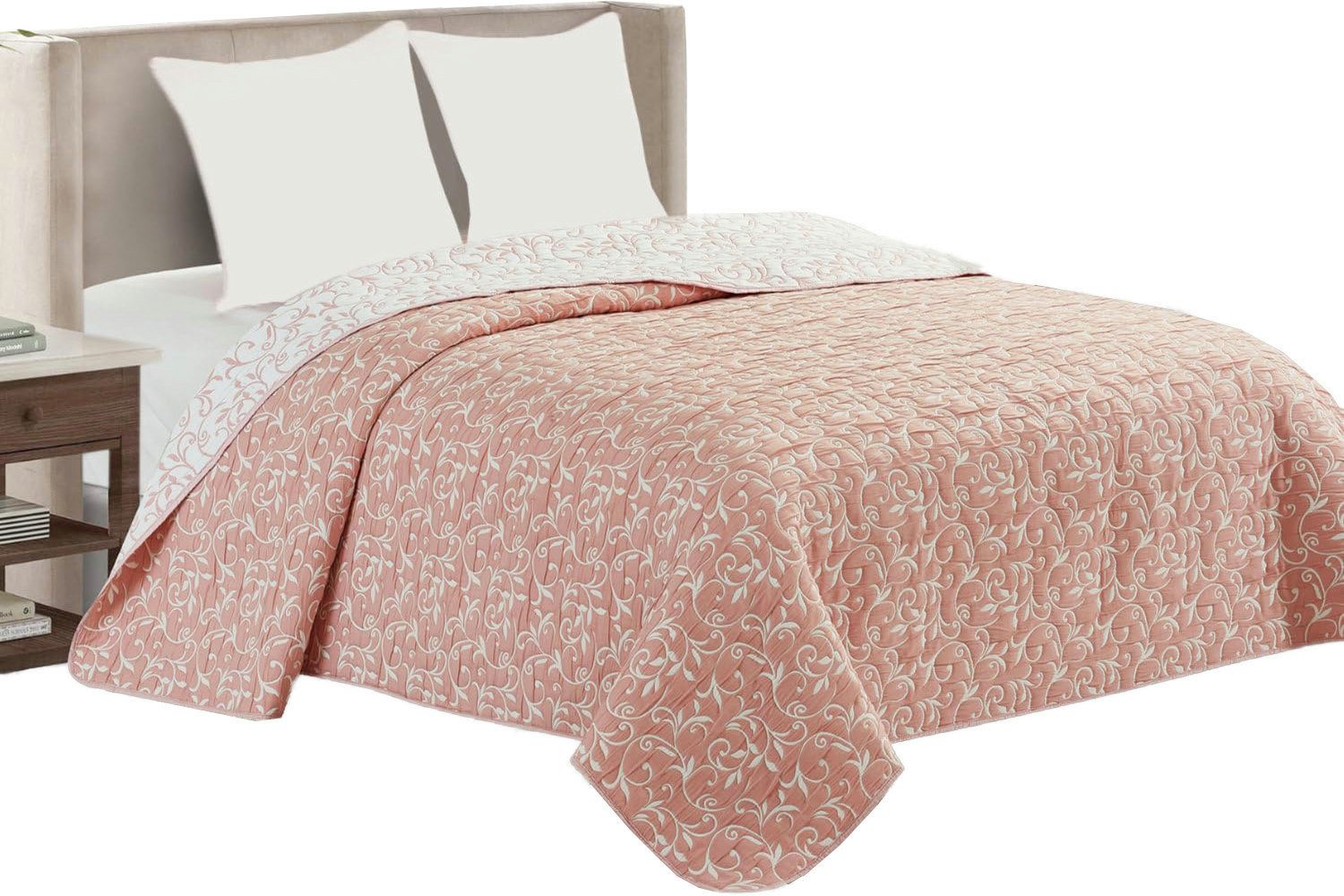 Delindo Lifestyle Tagesdecke Ornamente, Bettüberwurf für Doppelbett, gestep günstig online kaufen