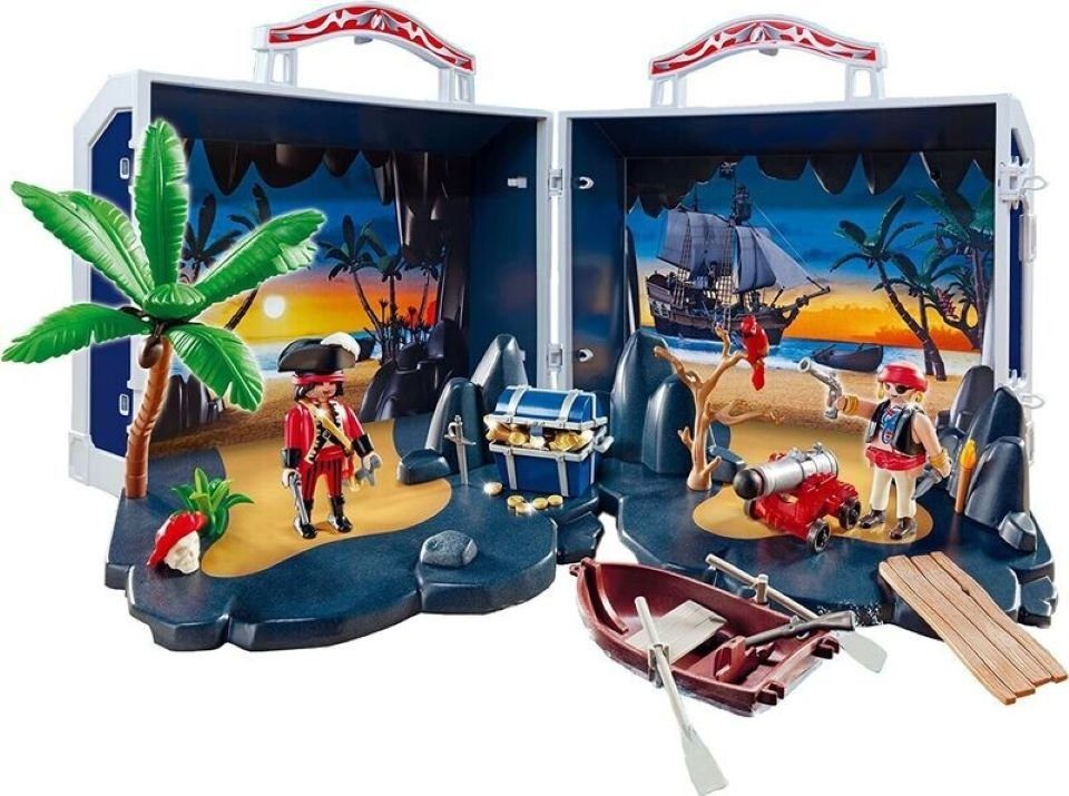 Playmobil® PLAYMOBIL 5947 Piraten Aufklapp-Spiel-Box, Piratenschatzkoffer günstig online kaufen