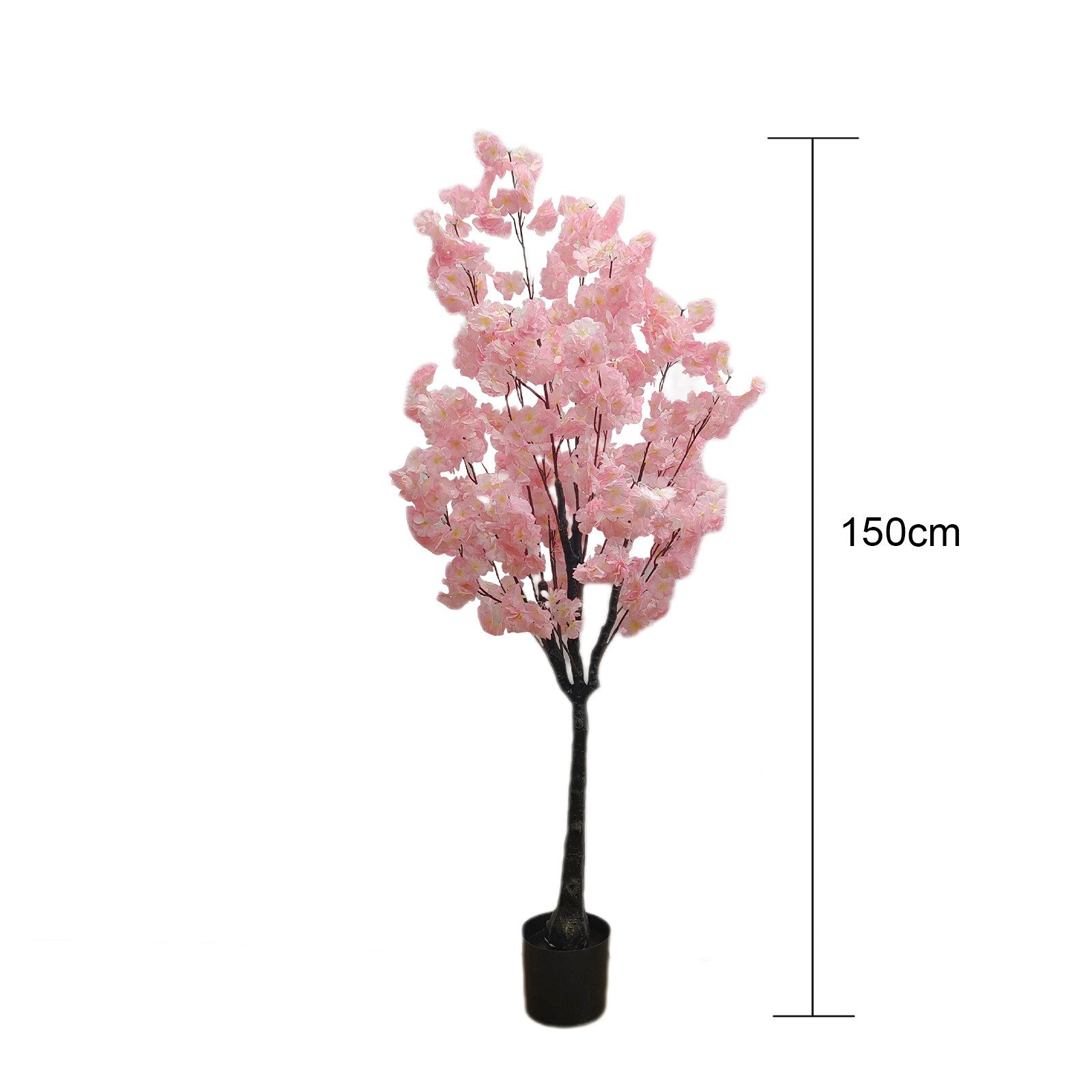 Künstliche Zimmerpflanze Kirschblütenblumen, Künstliche Kirschblüten Sakura Blumen Rosa, GarveeMore