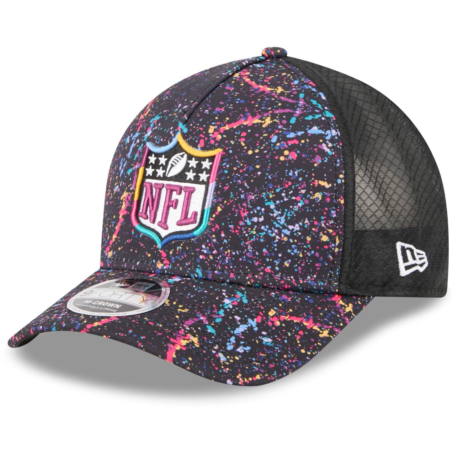 New Era Fleecemütze 9Forty MCrown Trucker CRUCIAL NFL Shield Logo günstig online kaufen