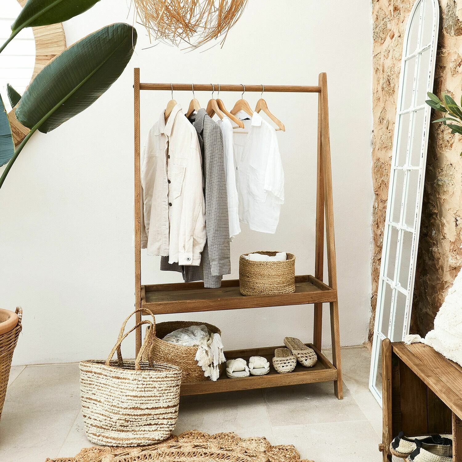 Mirabeau Kleiderständer Garderobe Avel braun