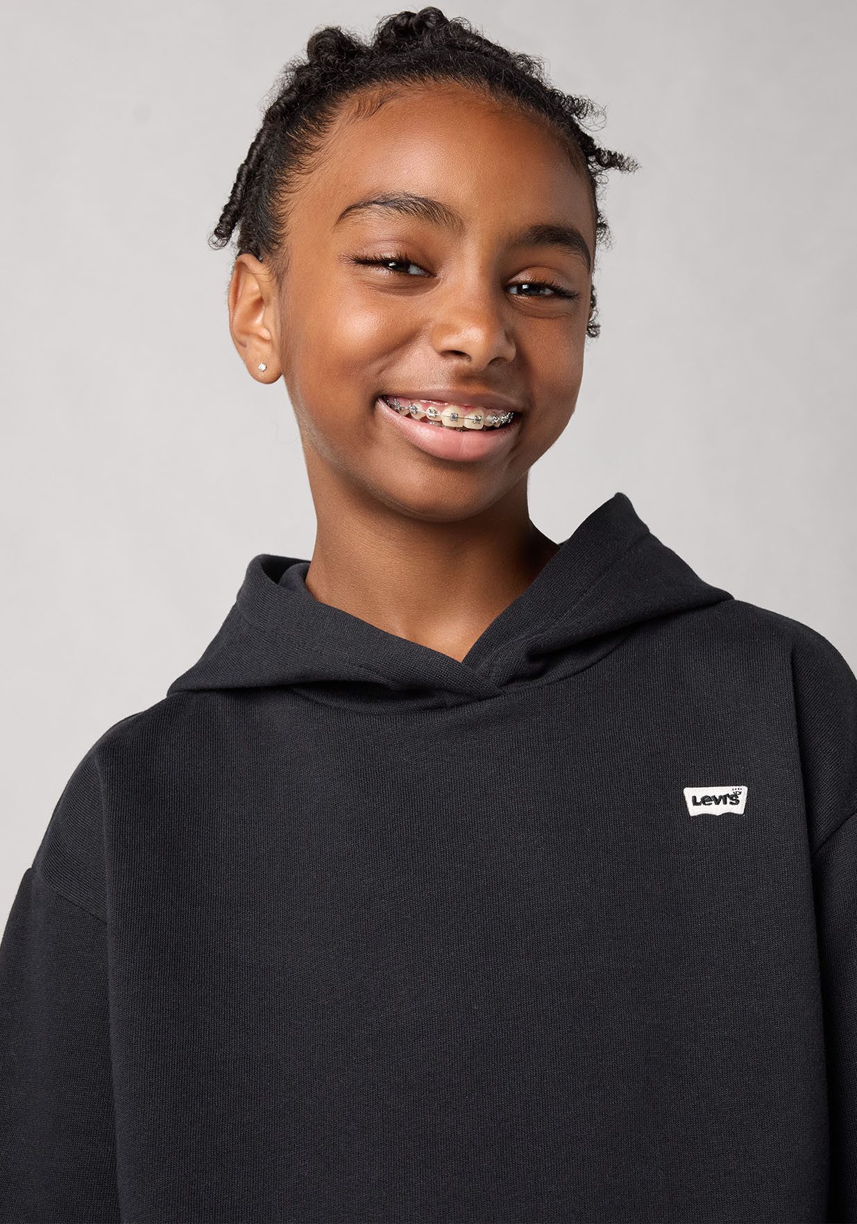 Levi's® Kids Hoodie mit seitlichen Taschen for GIRLS
