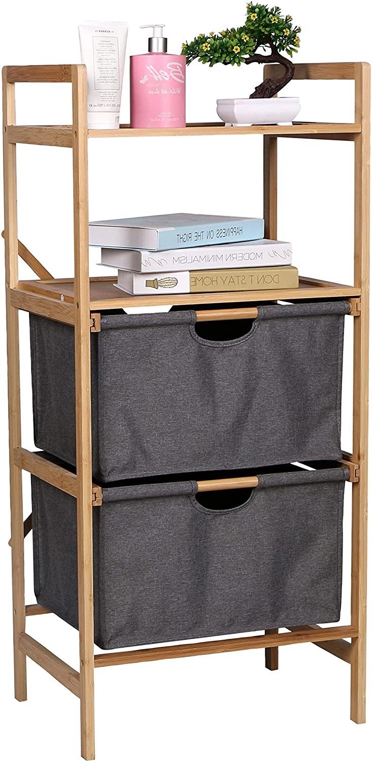 habeig Wäscheschrank Badezimmerschrank Wäschetruhe Wäscheschrank Holz Bambus (325). Reduzierter Preis € 59,80. Unverbindliche Preisempfehlung € 109,95