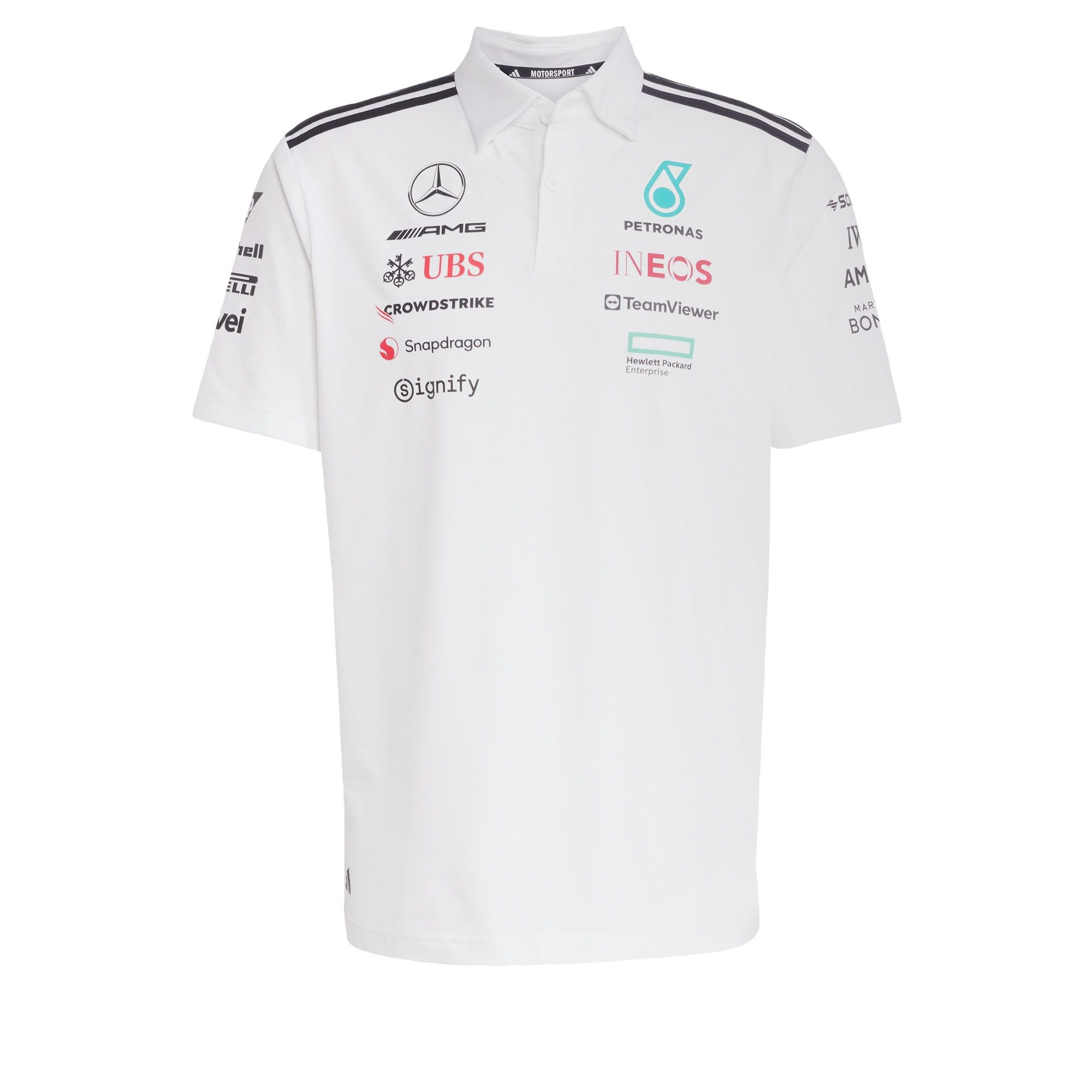adidas Performance Funktionsshirt MERCEDES - AMG PETRONAS FORMULA ONE TEAM POLOSHIRT (1-tlg)
