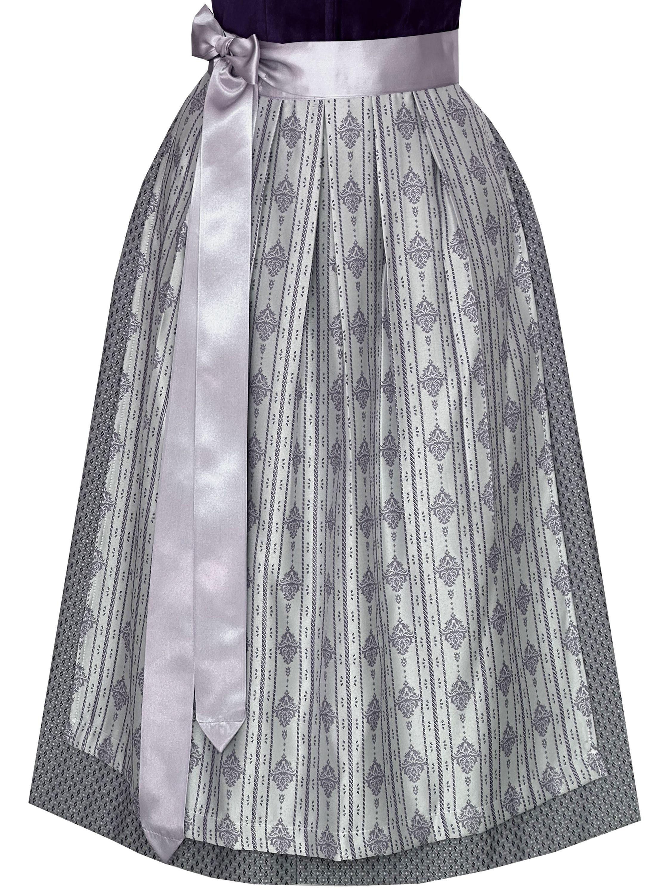 Alpenmärchen Dirndl Langes Dirndl Adele in schwarz - ALM1026