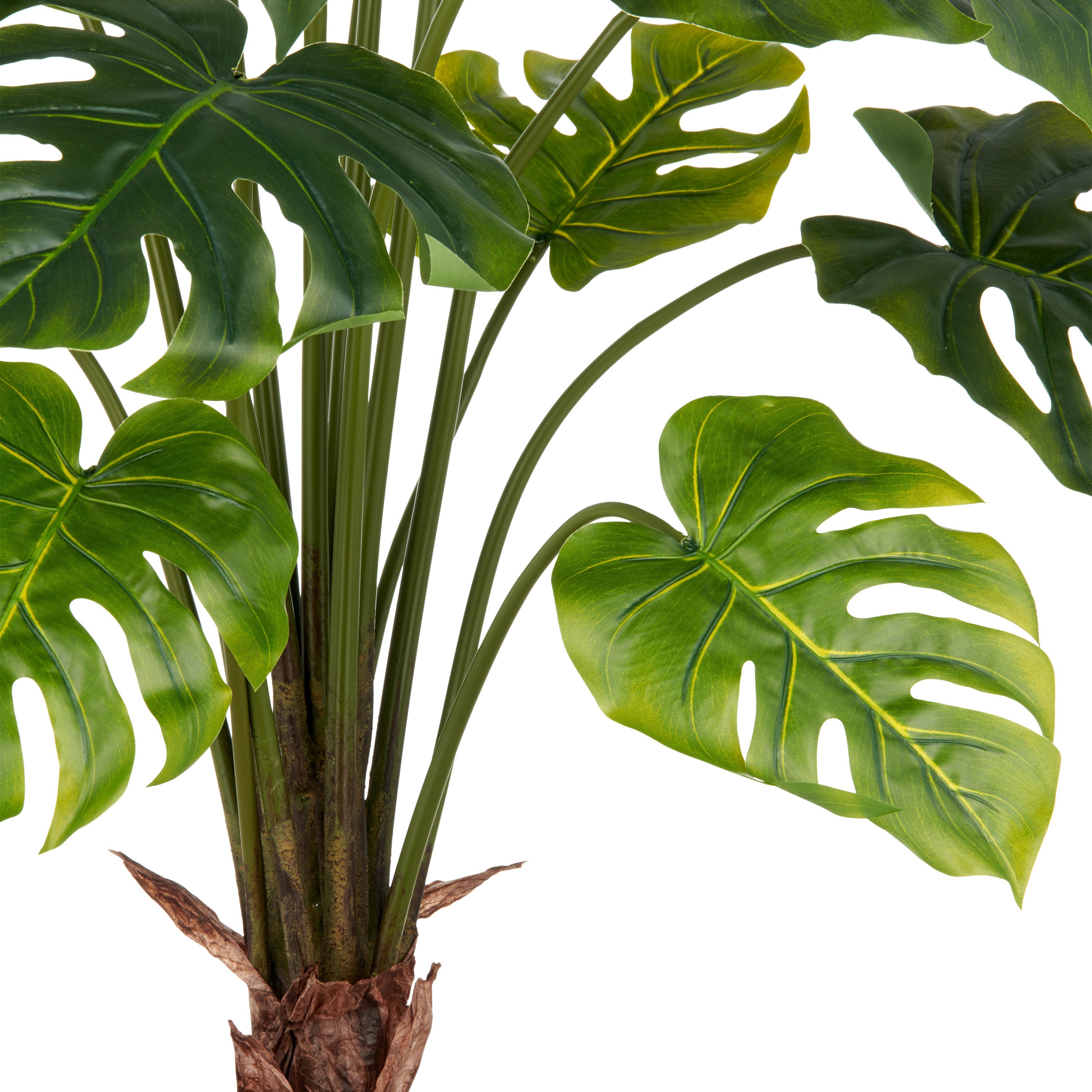 Kunstpflanze Splitphilodendron, Creativ green, Höhe 100 cm, mit naturgetreu günstig online kaufen