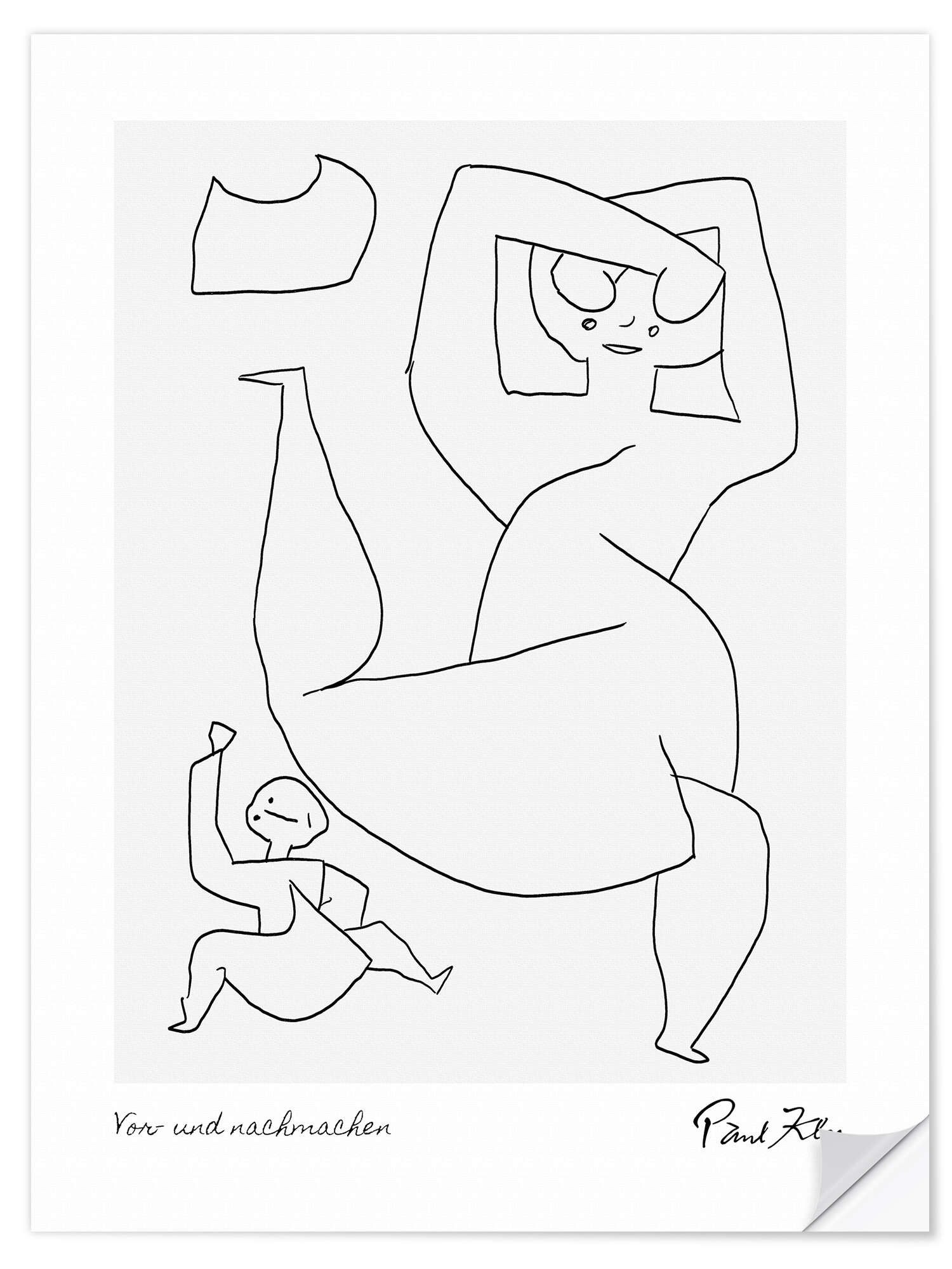 Wandfolie Paul Klee