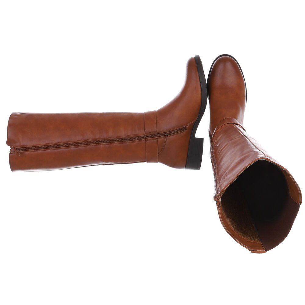 Ital-Design Elegante Stiefel mit Riemen für Damen – Herbst-/Wintersaison St günstig online kaufen