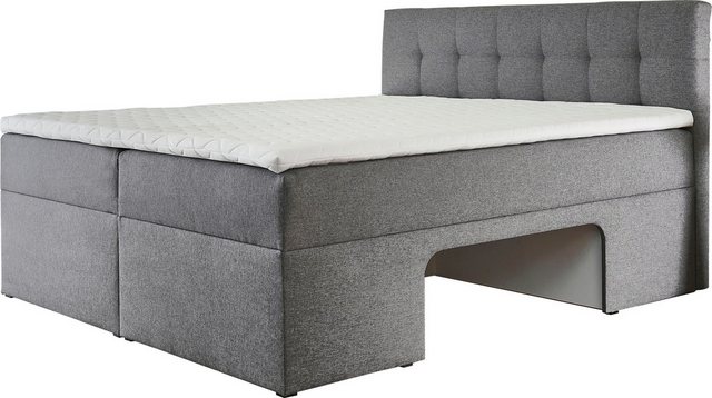 Places of Style Boxbett "Carolin", mit Nische inkl. gepolsterter Unterlage günstig online kaufen