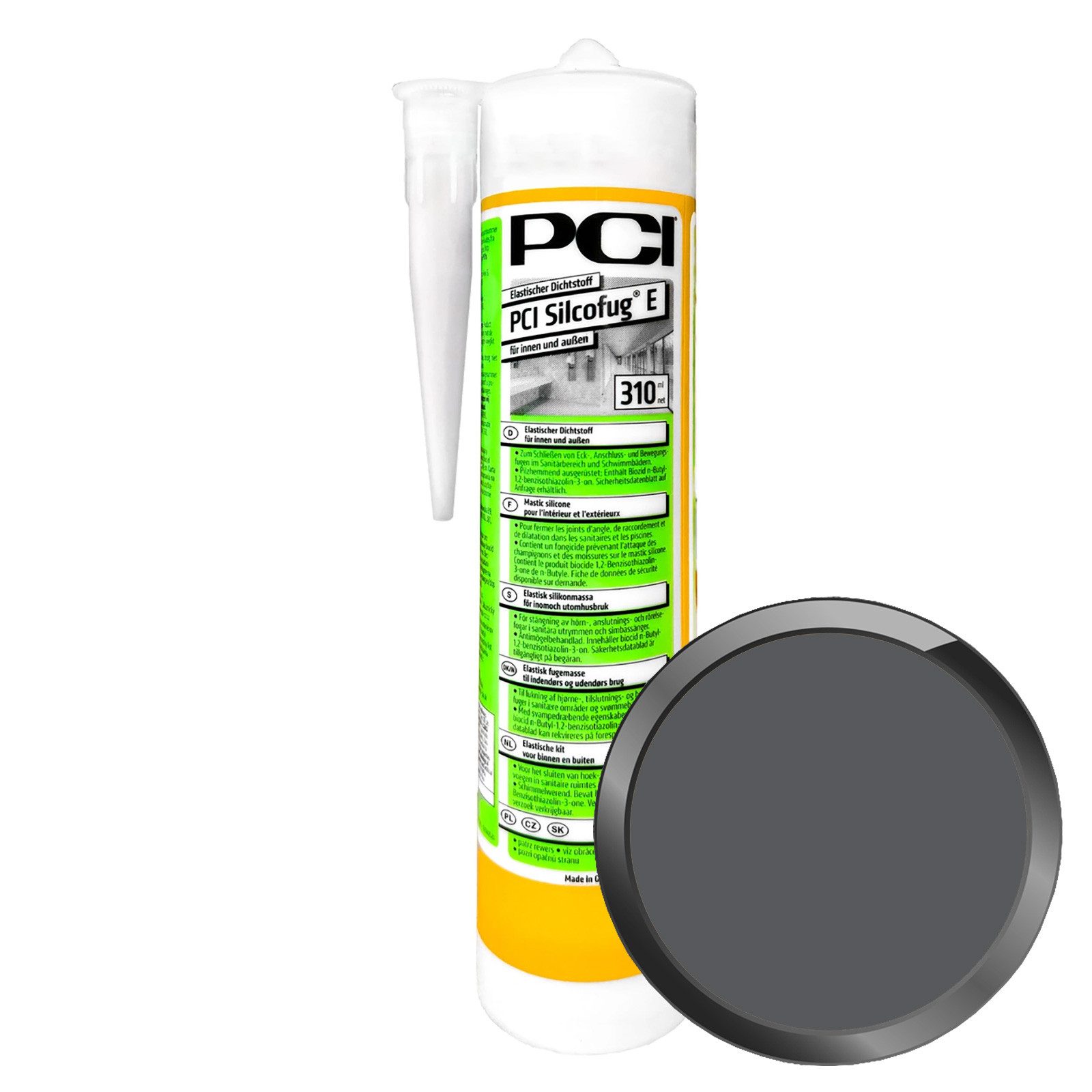 PCI Silikon PCI Silcofug® E Nr. 47 anthrazit 310 ml