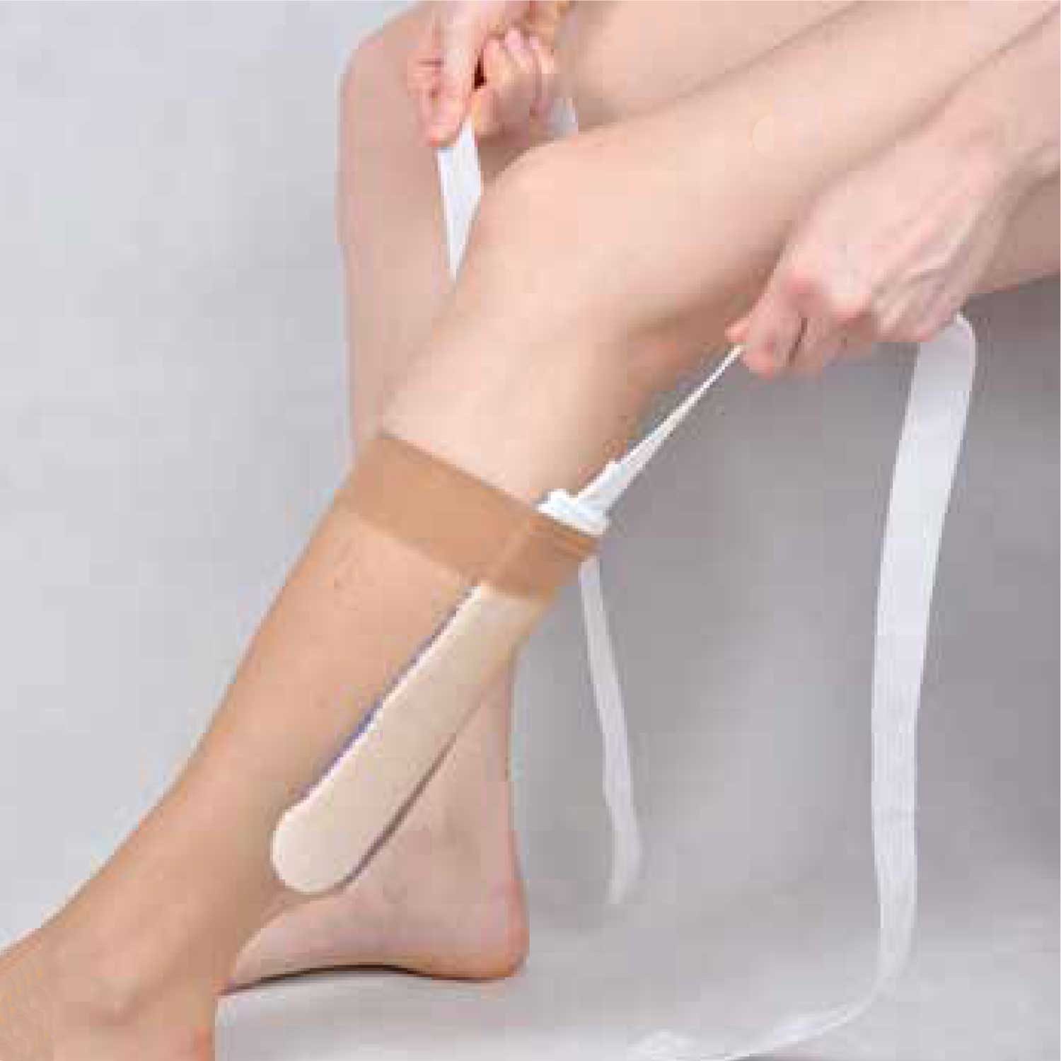 Sundo Homecare Anziehhilfe Strumpfanzieher Frottee