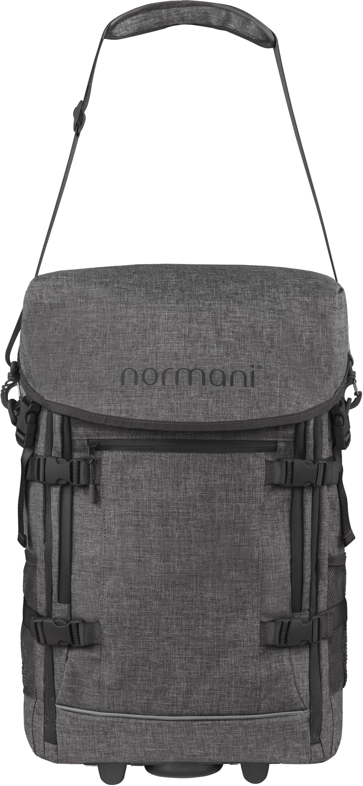 normani Reisetasche Rucksack-Trolley Handgepäck Nara, Reisetasche 3-in-1 in Handgepäckgröße – Bild 4 von 5