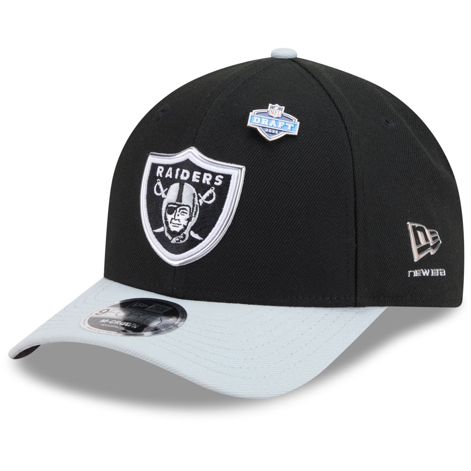 Snapback Cap 9Forty MCrown NFL 2026 DRAFT Las Vegas Raiders