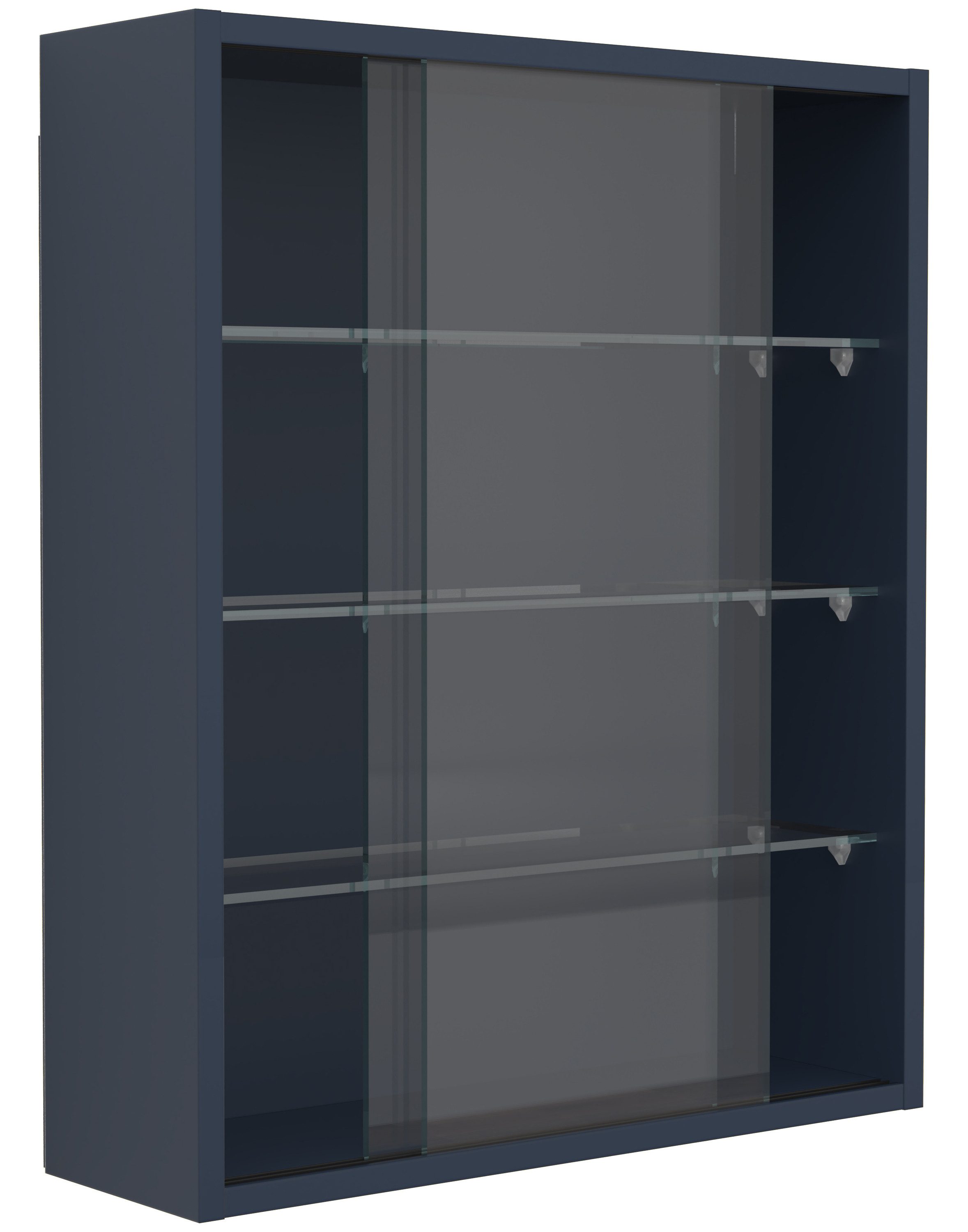 VCM Hängevitrine Drivalo B. 50 x T. 15 x H. 60 cm Präsentation und Aufbewahrung von Sammlerstücken, Wohnzimmer oder Büro – Bild 2 von 4