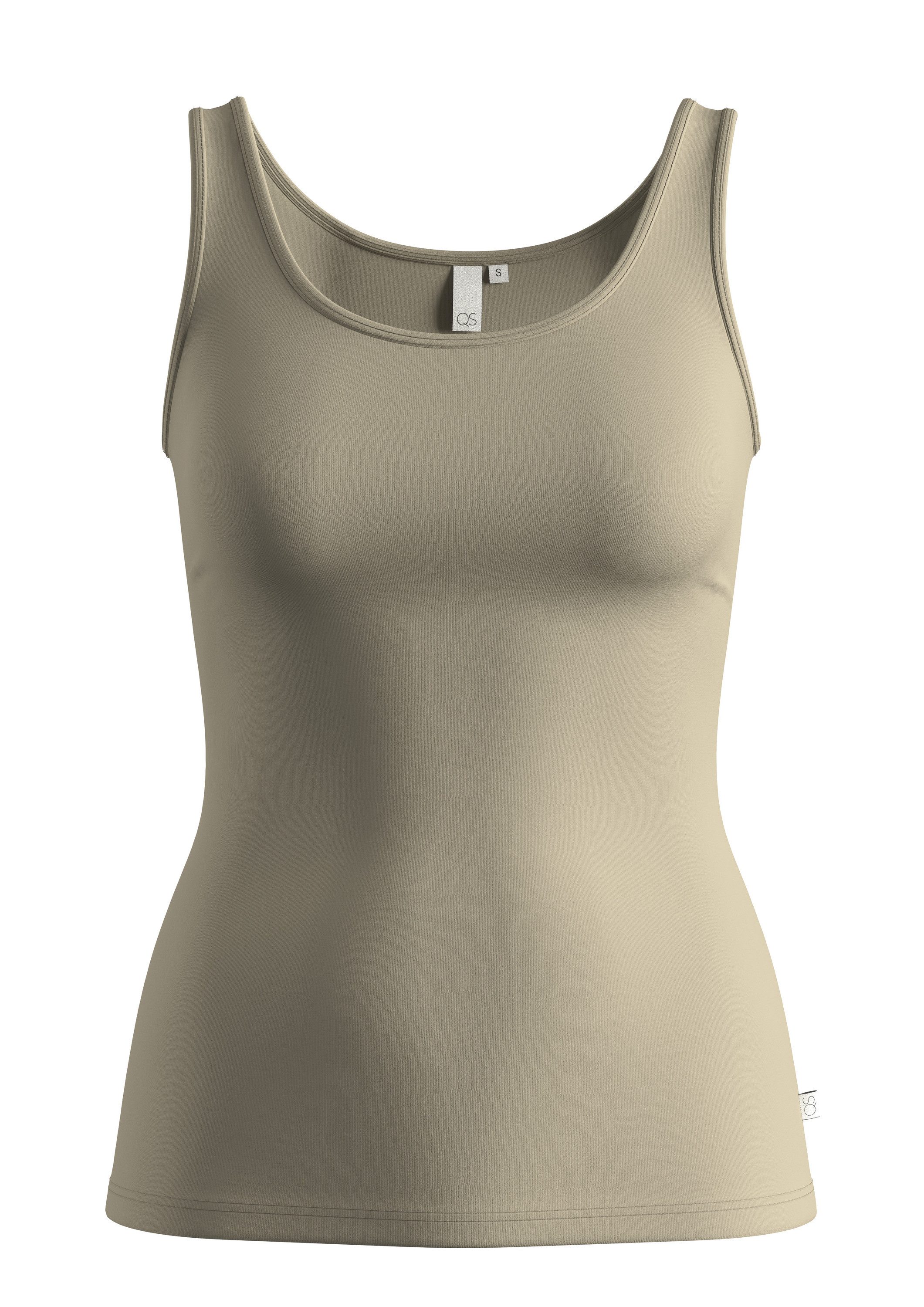 QS Muskelshirt T-Shirt Top aus Baumwolljersey günstig online kaufen