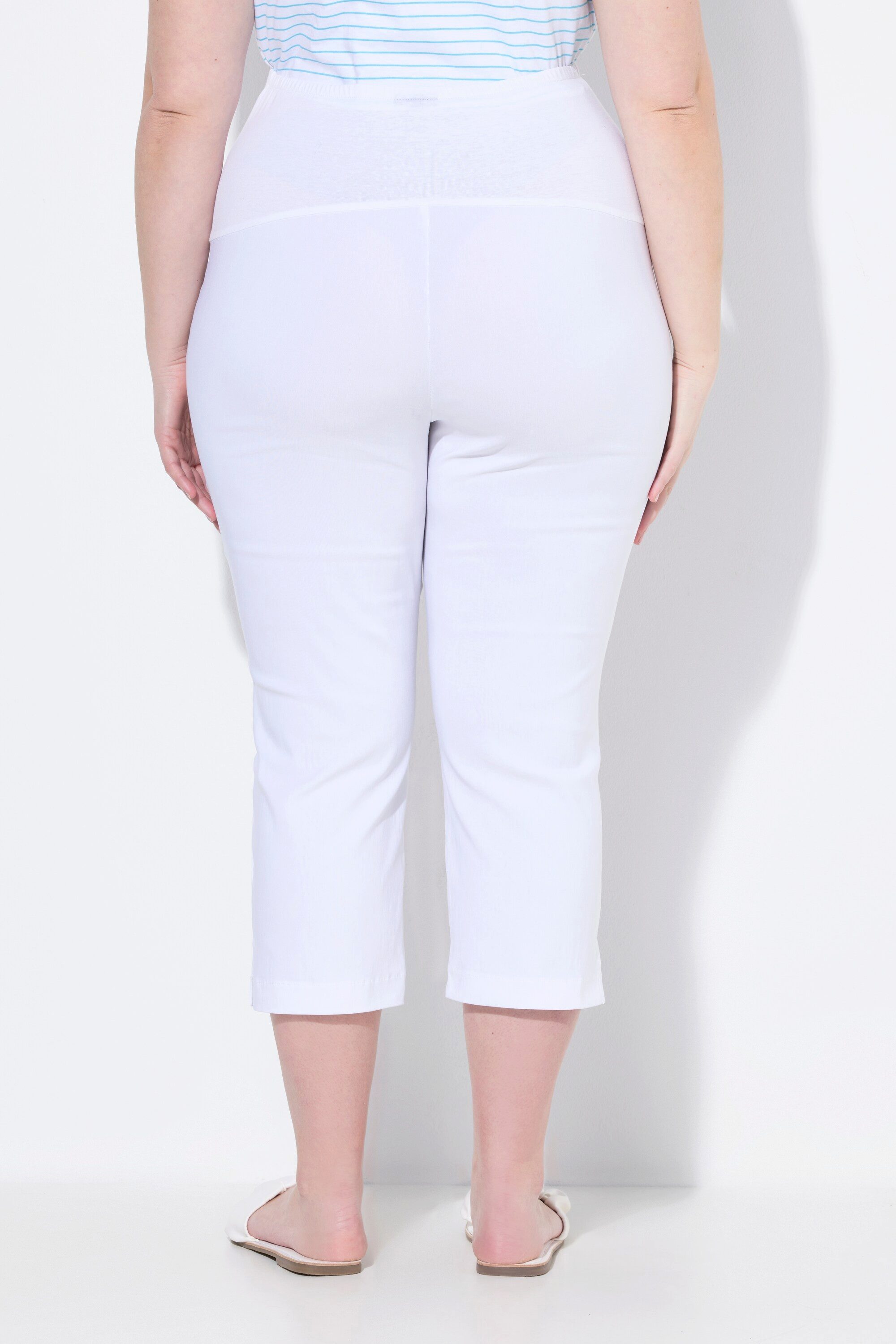 Ulla Popken 7/8-Hose Bengalinhose Umstandshose wadenlang Schwangerschaft