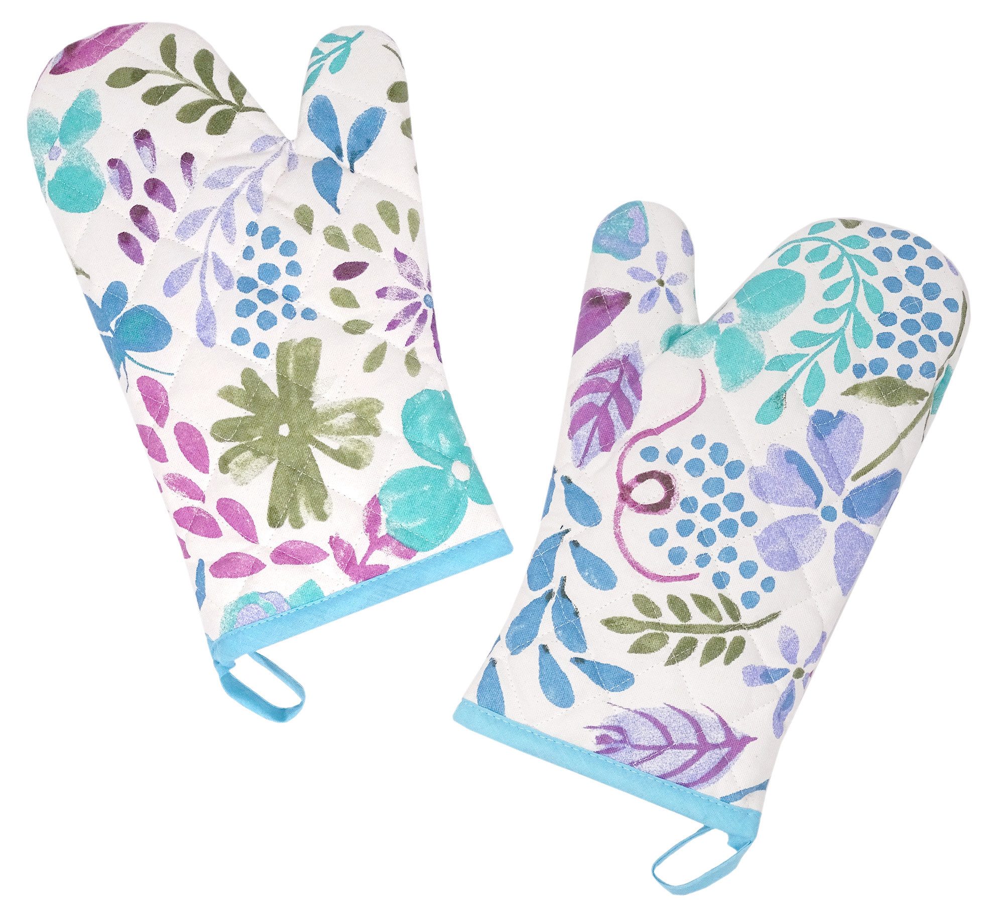 Lashuma Topfhandschuhe Aquarell, (Set, 2-tlg), Ofenhandschuhe günstig online kaufen