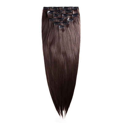 MyBeautyworld24 Haarclip 7 Teile Clip In Extensions 60 cm Haarverlängerung