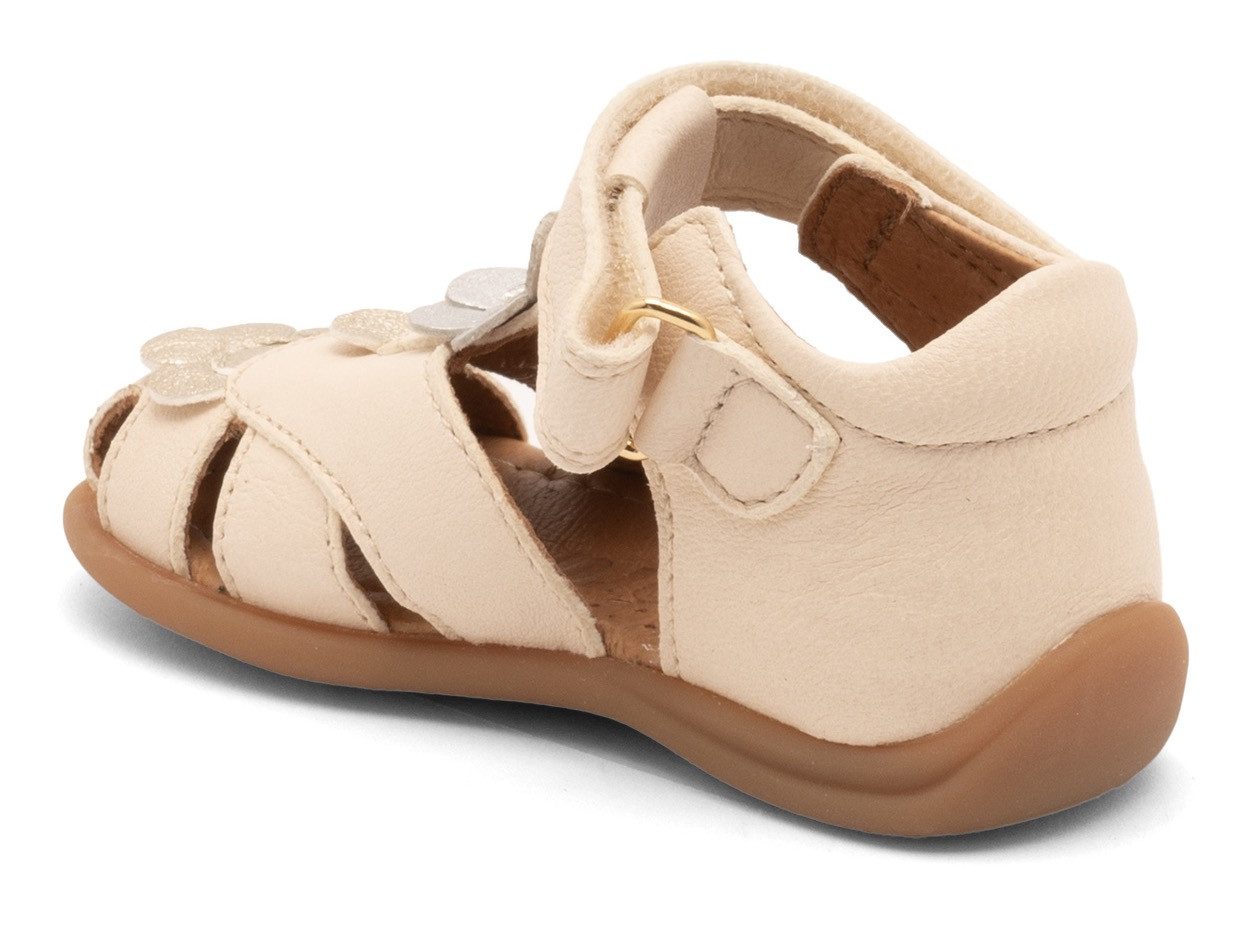 Bisgaard oline Weite: normal Sandale, Babyschuh, Festtagsschuh mit Klett, Größenschablone zum Download