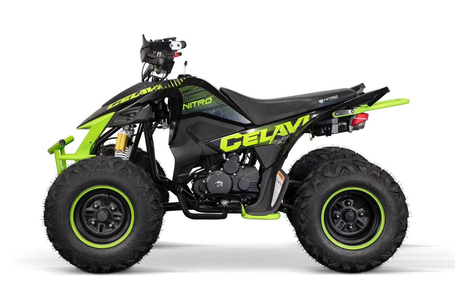 Smarty Elektro-Kinderquad 250cc maxi Quad Celavi RS10 4-Gang Manuell Platin