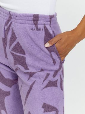 MAZINE Fleecehose Loop Printed Fleece Pants warm bequem