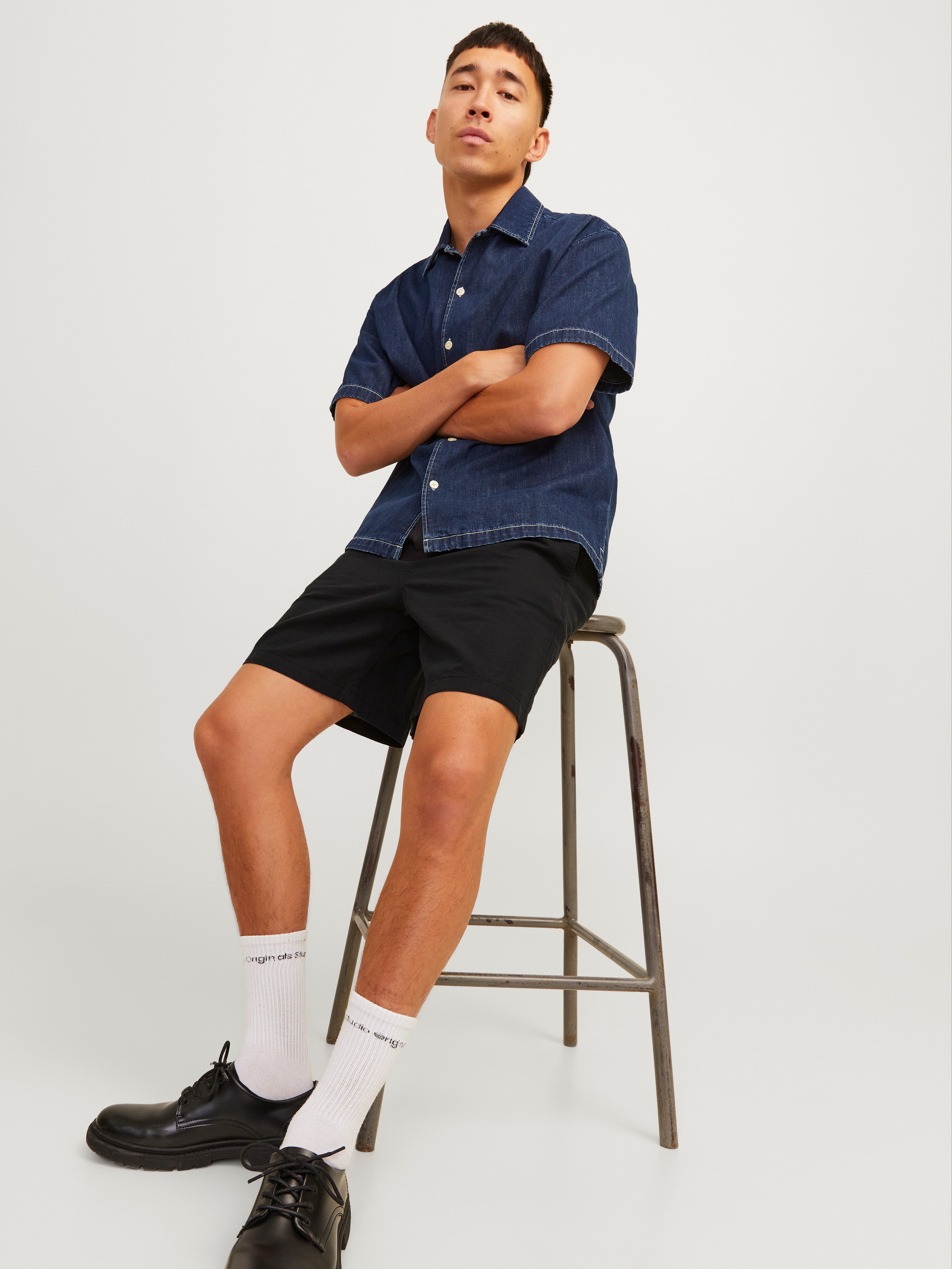 Jack & Jones Shorts JPSTJAIDEN JJSUMMER JOGGER SHORT SN mit elastischem Bund