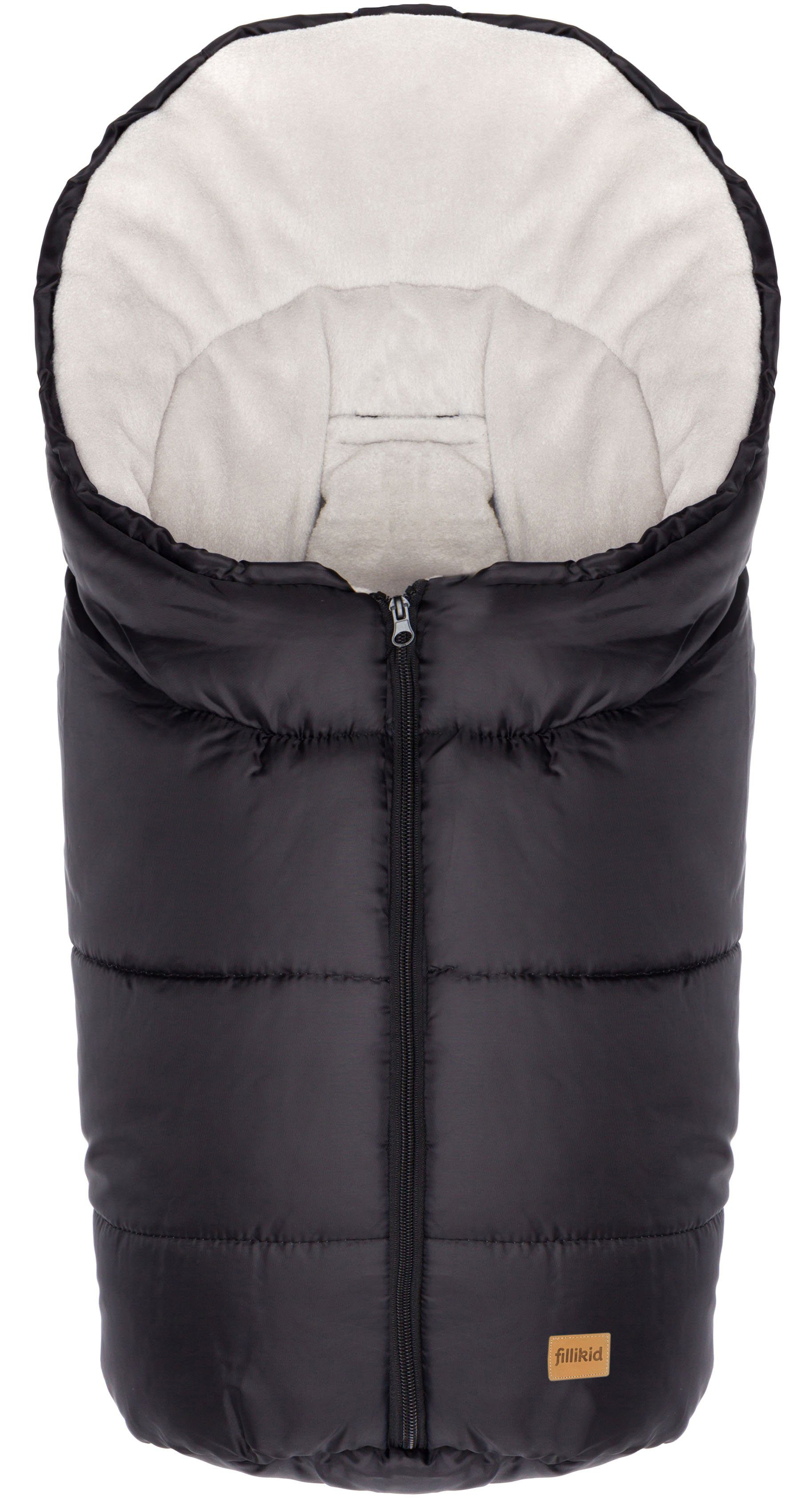 Fillikid Fußsack Eco Small Winterfußsack, schwarz