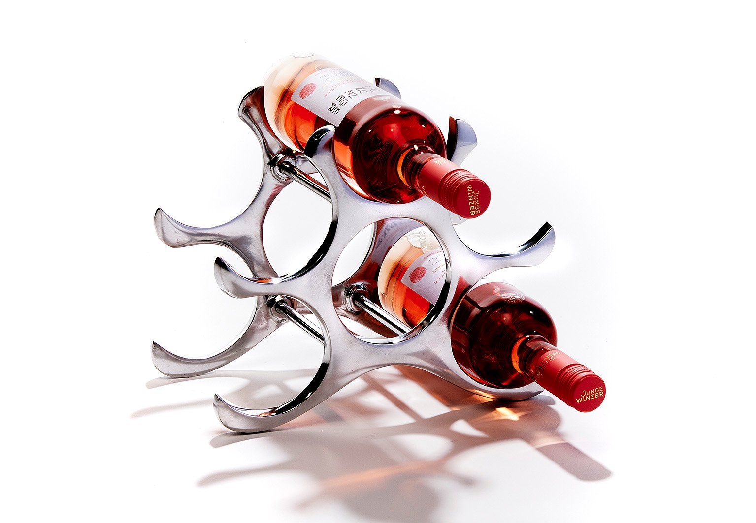 Kobolo Weinregal Flaschenhalter CIRCLE aus Metall für 6 Flaschen günstig online kaufen