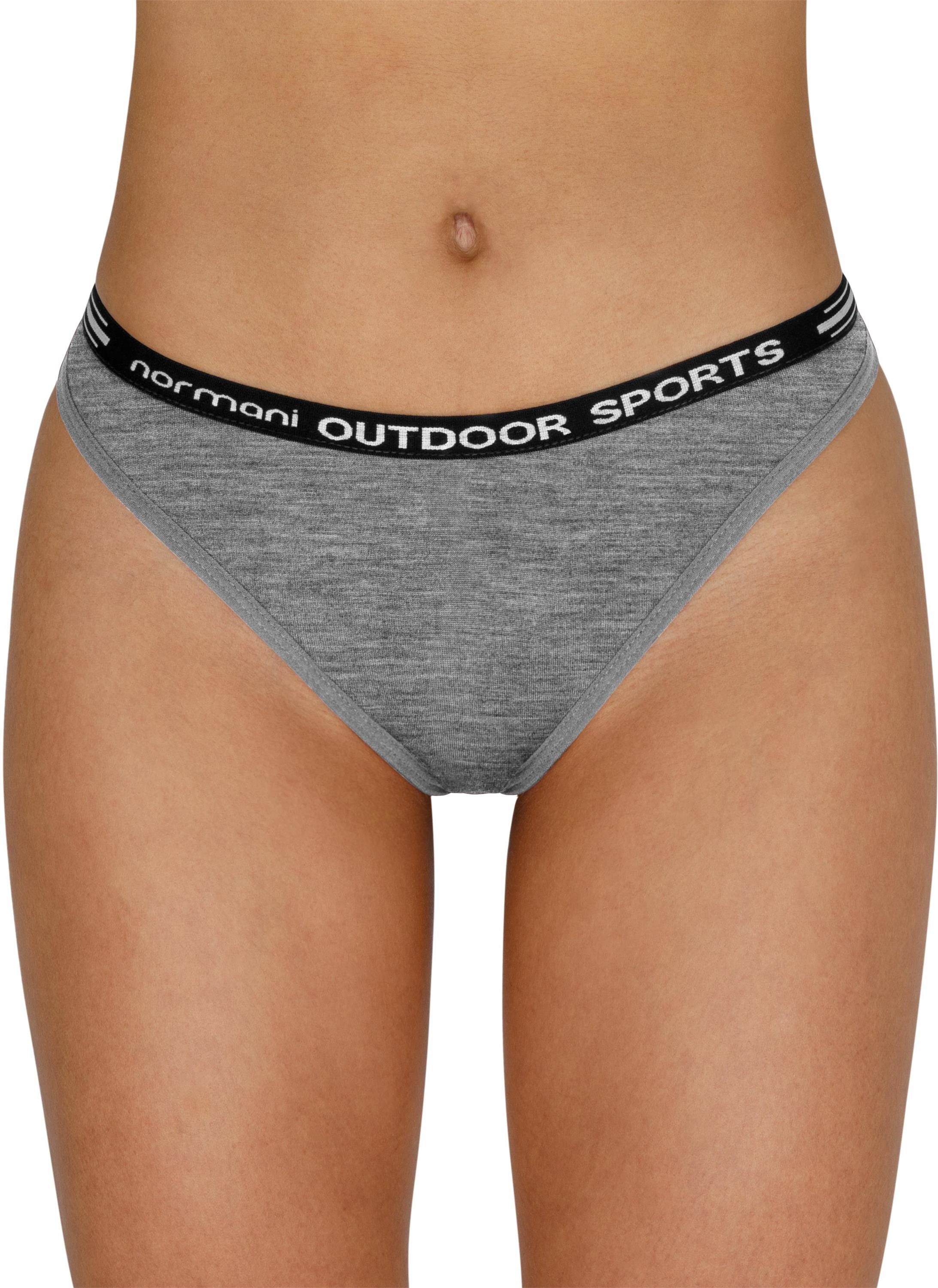 normani Tanga Damen Merino Tanga Dubbo (1-St) Unterhose Merinounterwäsche Sport Outdoor Hipkini Schlüpfer