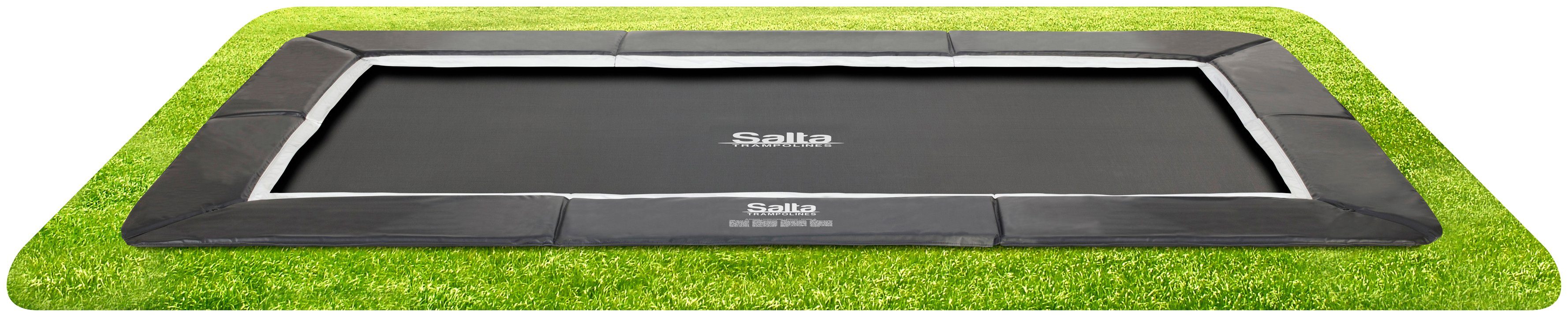 Salta Gartentrampolin Baseground, Schutzrand Royal schwarz