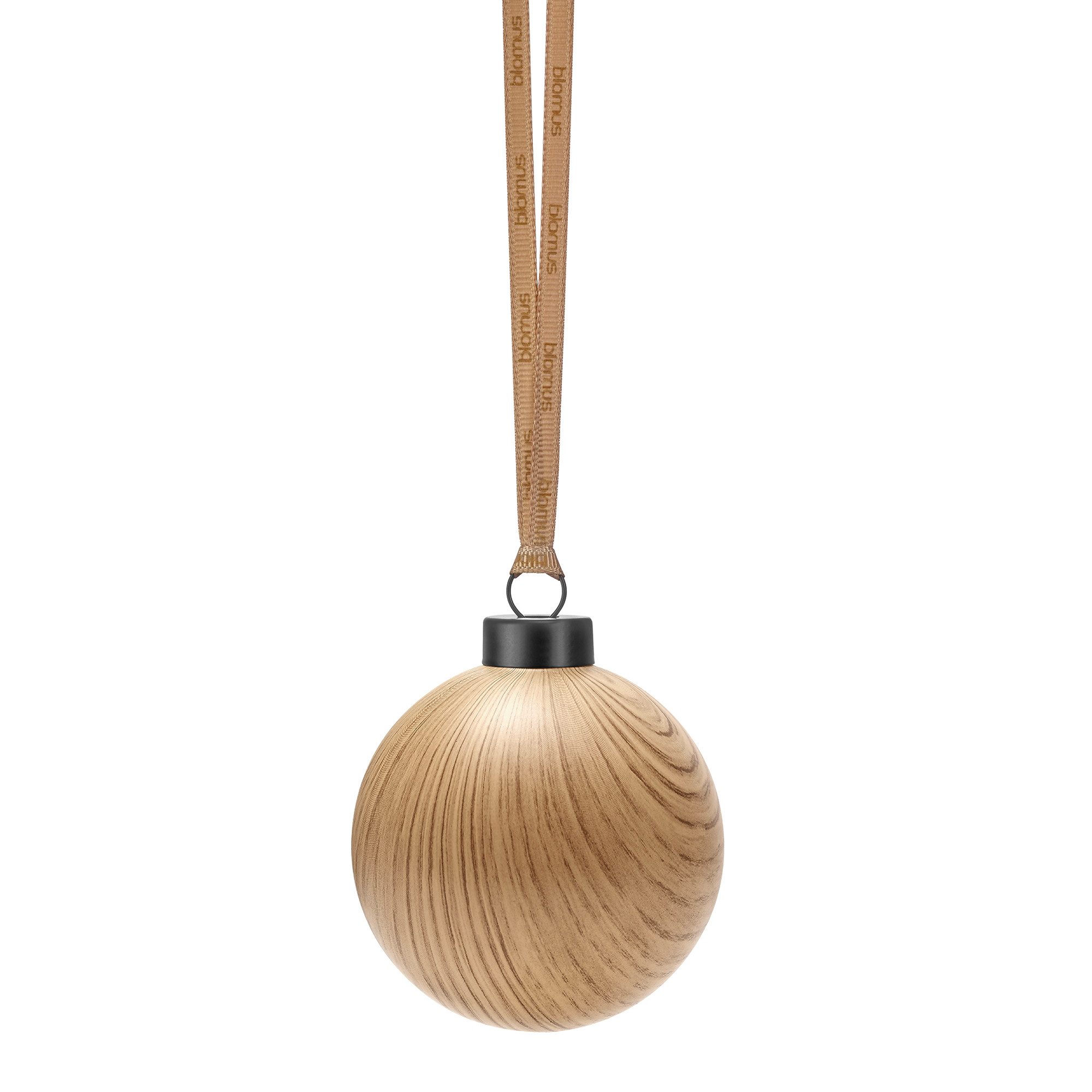 blomus Christbaumschmuck 4er Set Weihnachtsschmuck -KISEKY- Weihnachtsdeko, Deko Set modern, Holzoptik, 4er Set, schlicht & festlich