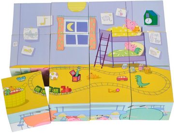 Eichhorn Puzzle 12 Teile Kinder Würfel Puzzle Holz Peppa Pig 109265708, 12 Puzzleteile