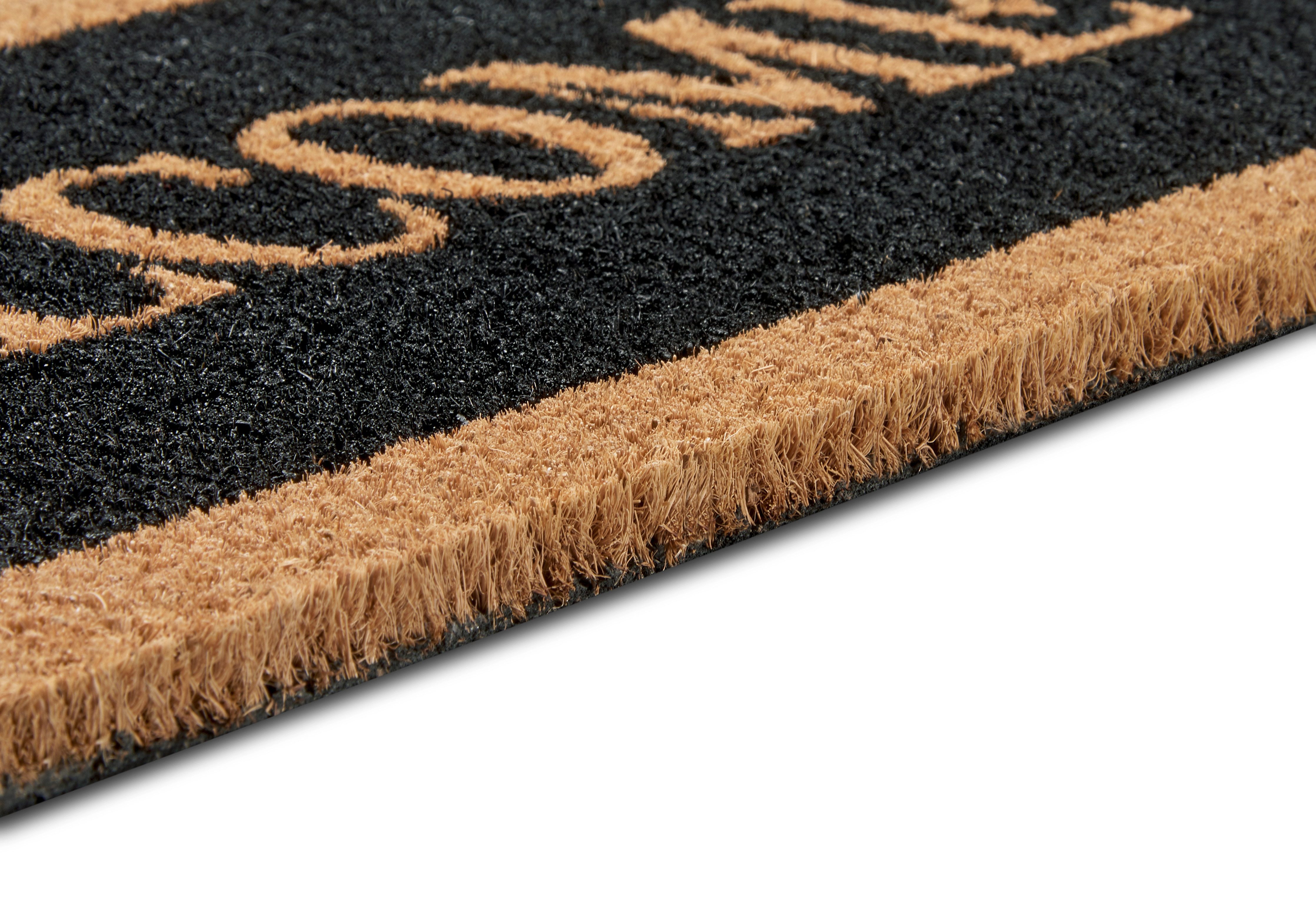 HANSE Home Fußmatte Mix Mats Kokos Welcome Border, Türmatte, rechteckig, Höhe: 15 mm, Kokos, Schmutzfangmatte, Outdoor, Rutschfest, Innen, Kokosmatte, Flur – Bild 5 von 5